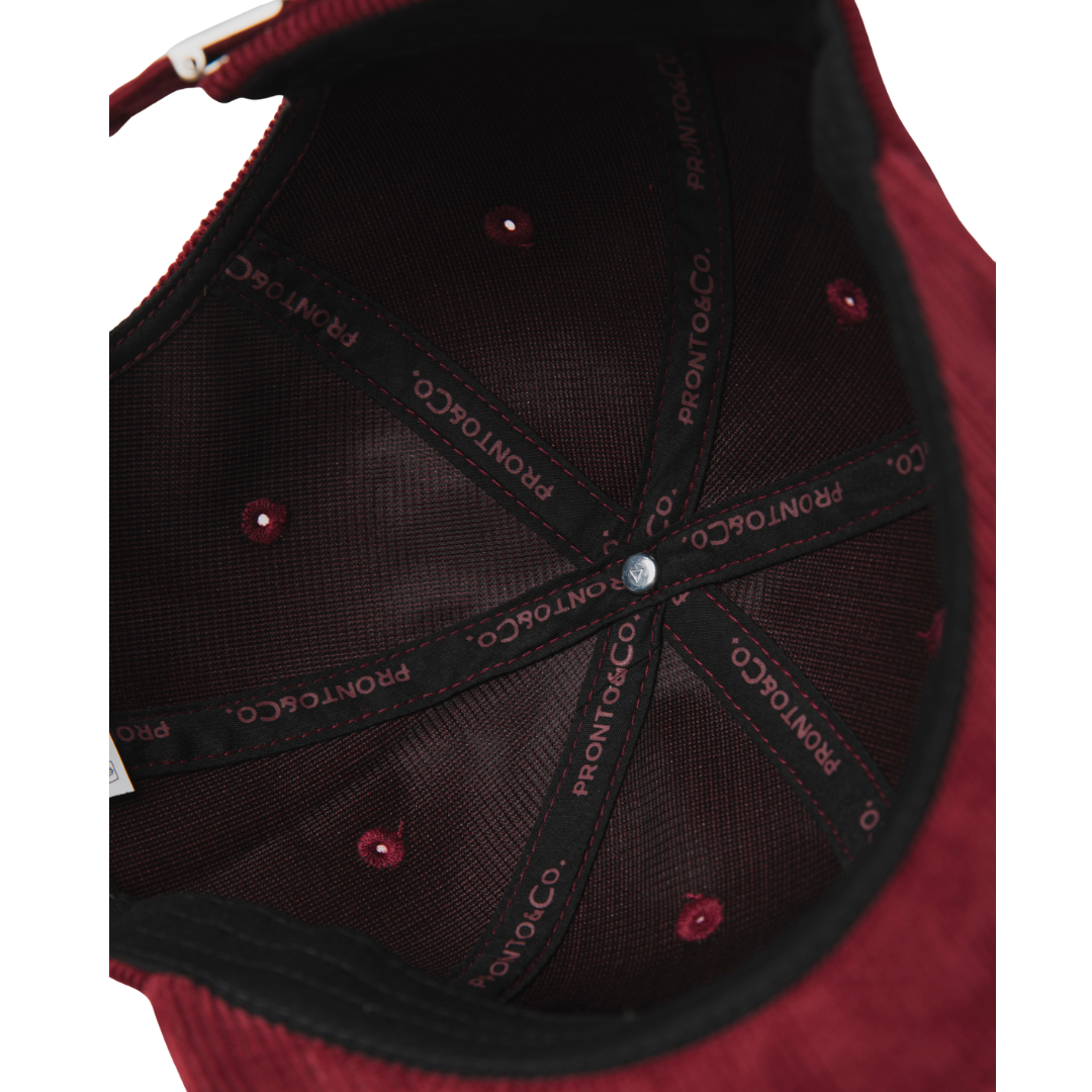 PRONTO & CO. - STABLE HAT - BURGUNDY