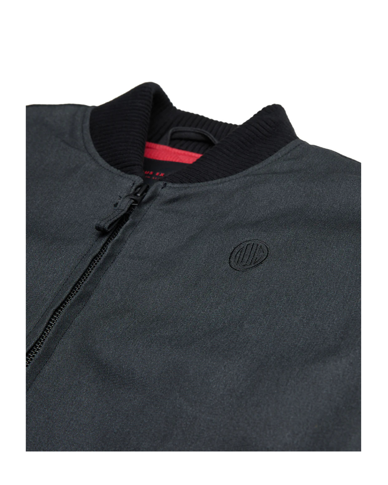 Deus Ex Machina Riders Friend Bomber — Black — view 8