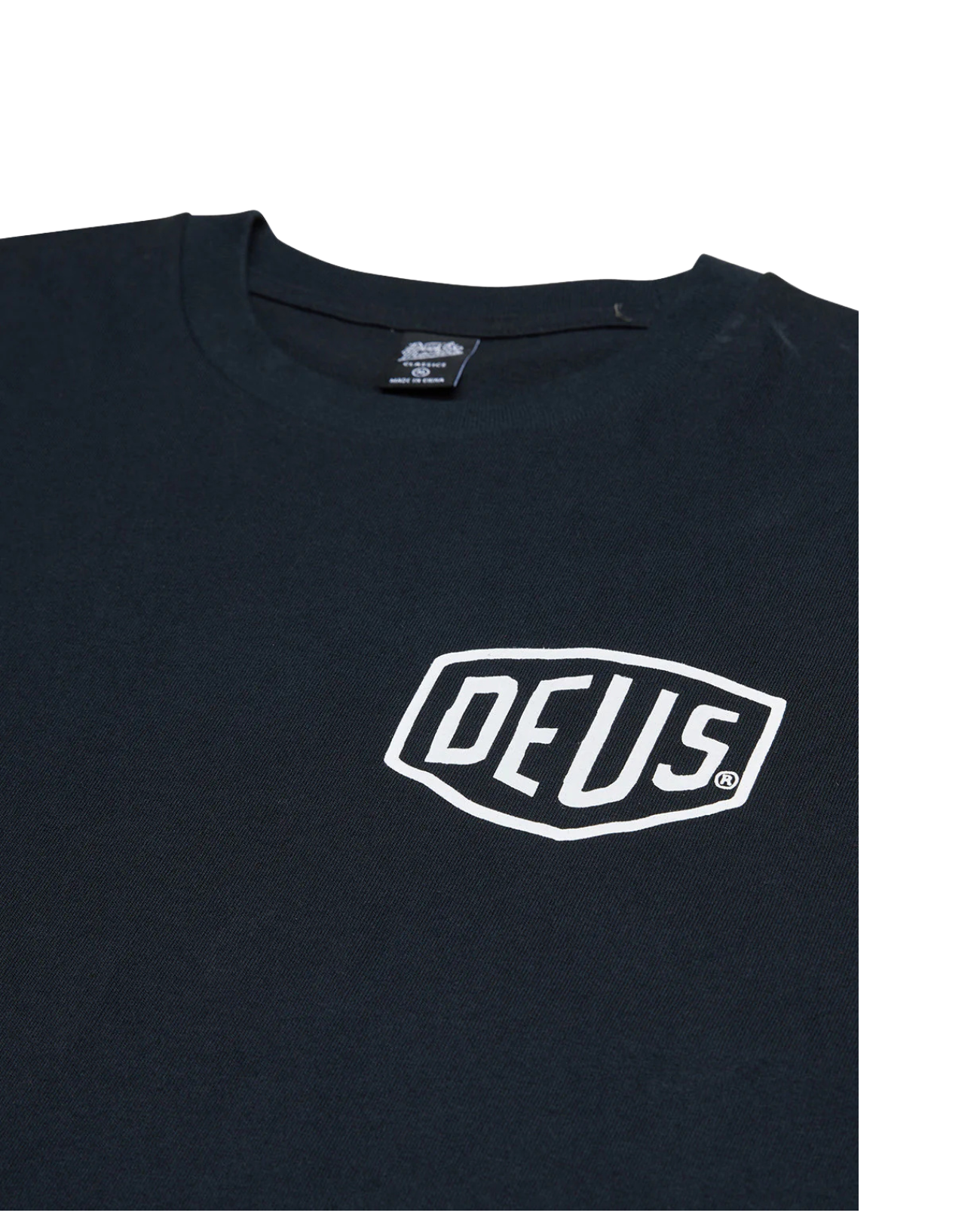 Deus Ex Machina Frontage Tee — Black — view 8