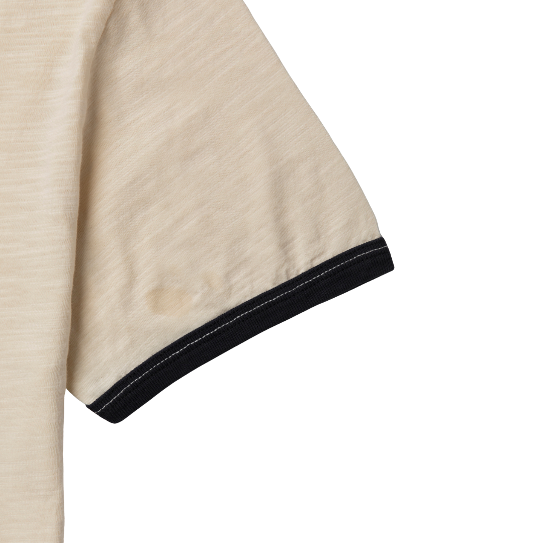 TELLURIDE - RINGER TEE RIDE FAST - WHITE/NAVY