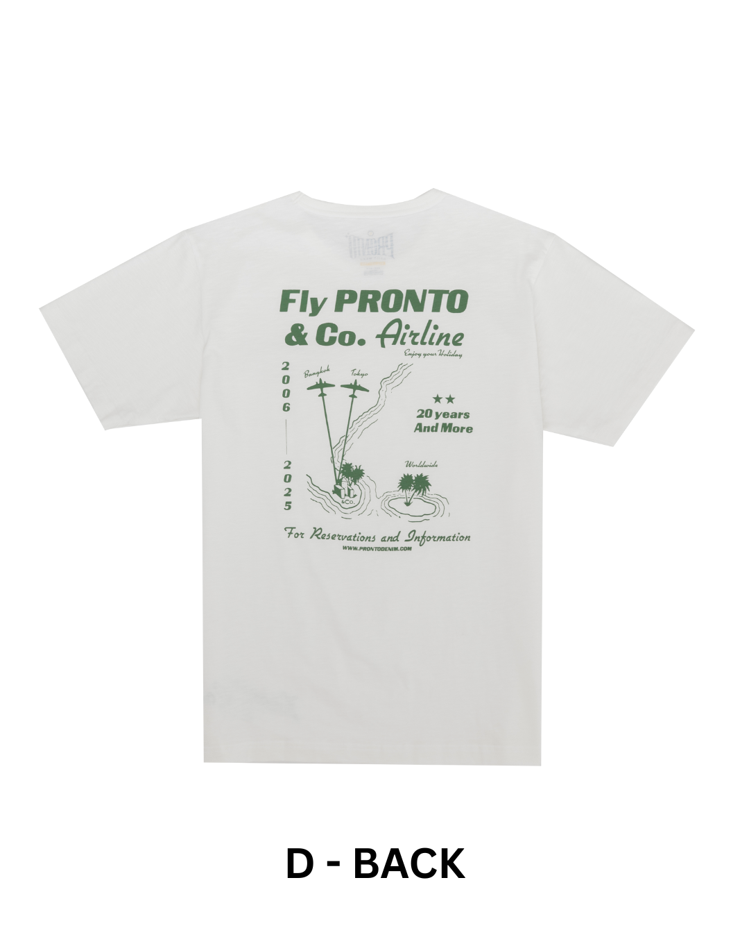 PRONTO&CO. 20TH ANNIVERSARY TEE - BLIND BOX