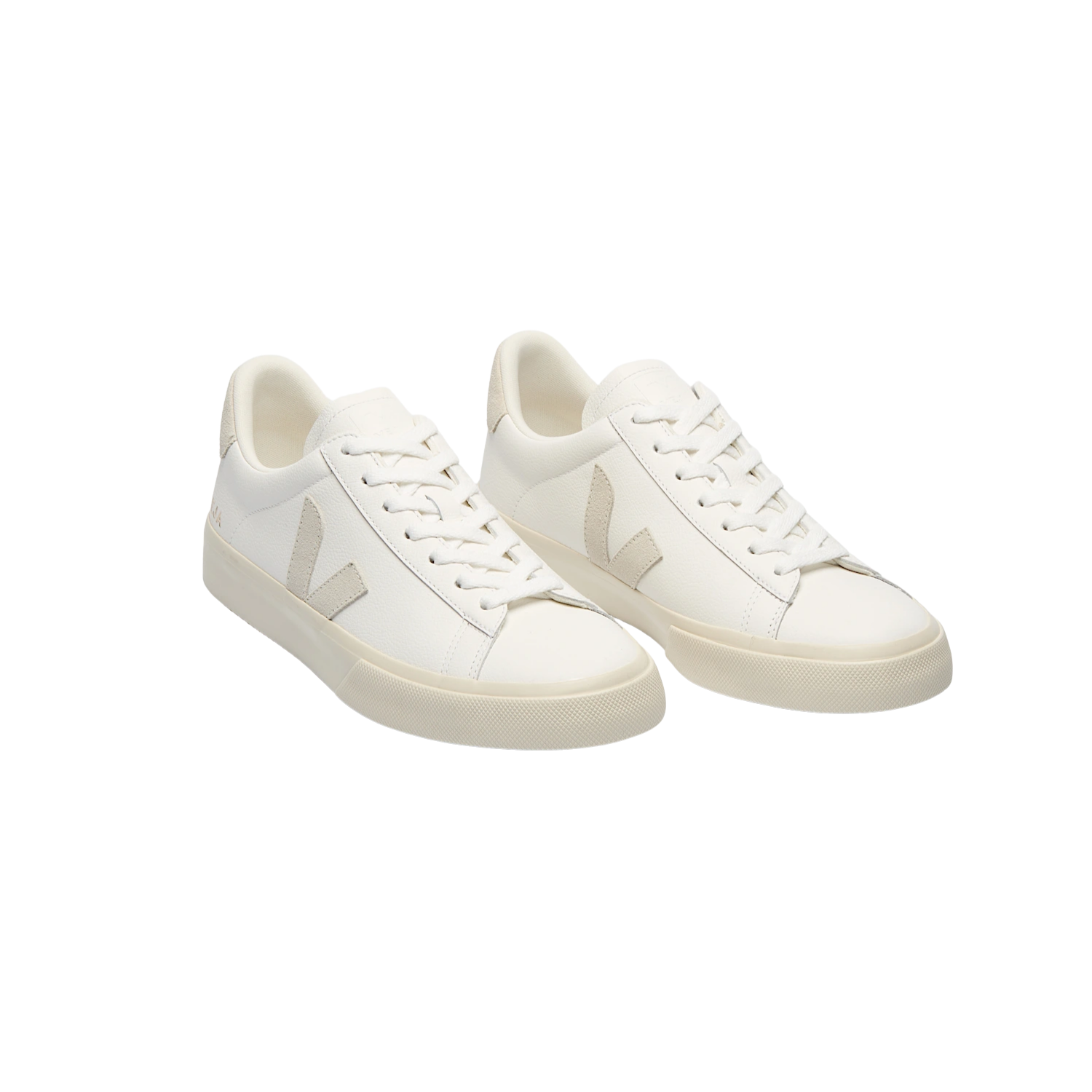 VEJA CAMPO - EXTRA-WHITE/NATURAL-SUEDE