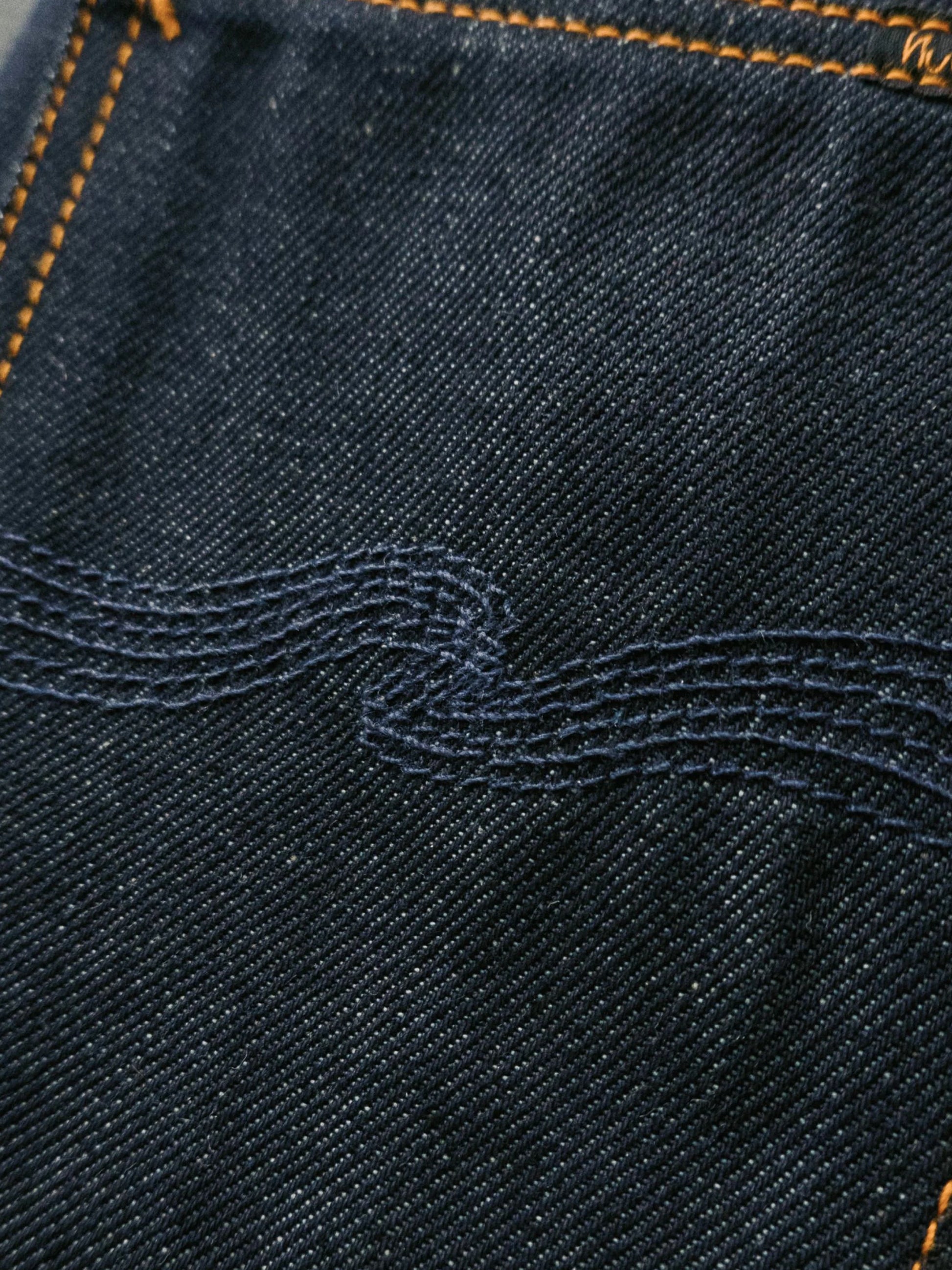 Nudie Jeans Gritty Jackson — Dry Dusk Selvage — view 7