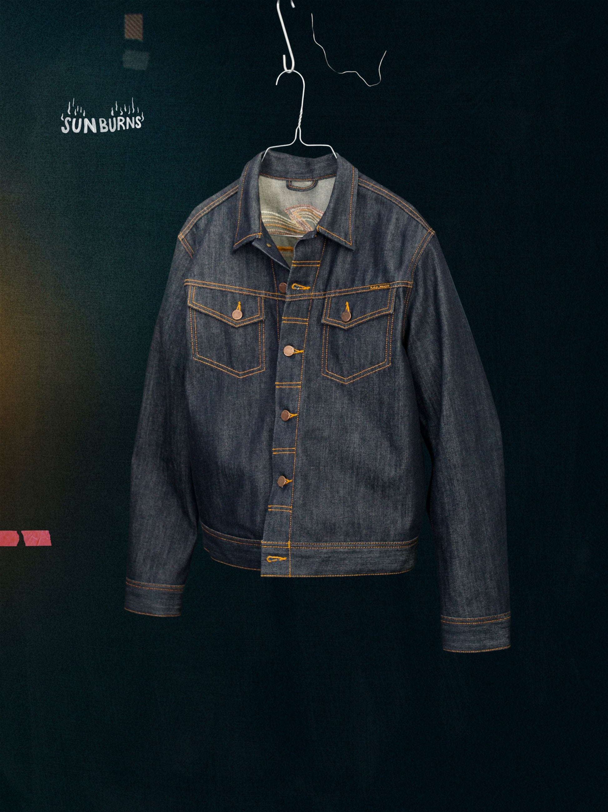 [Pre Order] Nudie Conny Denim Jacket Sunburns