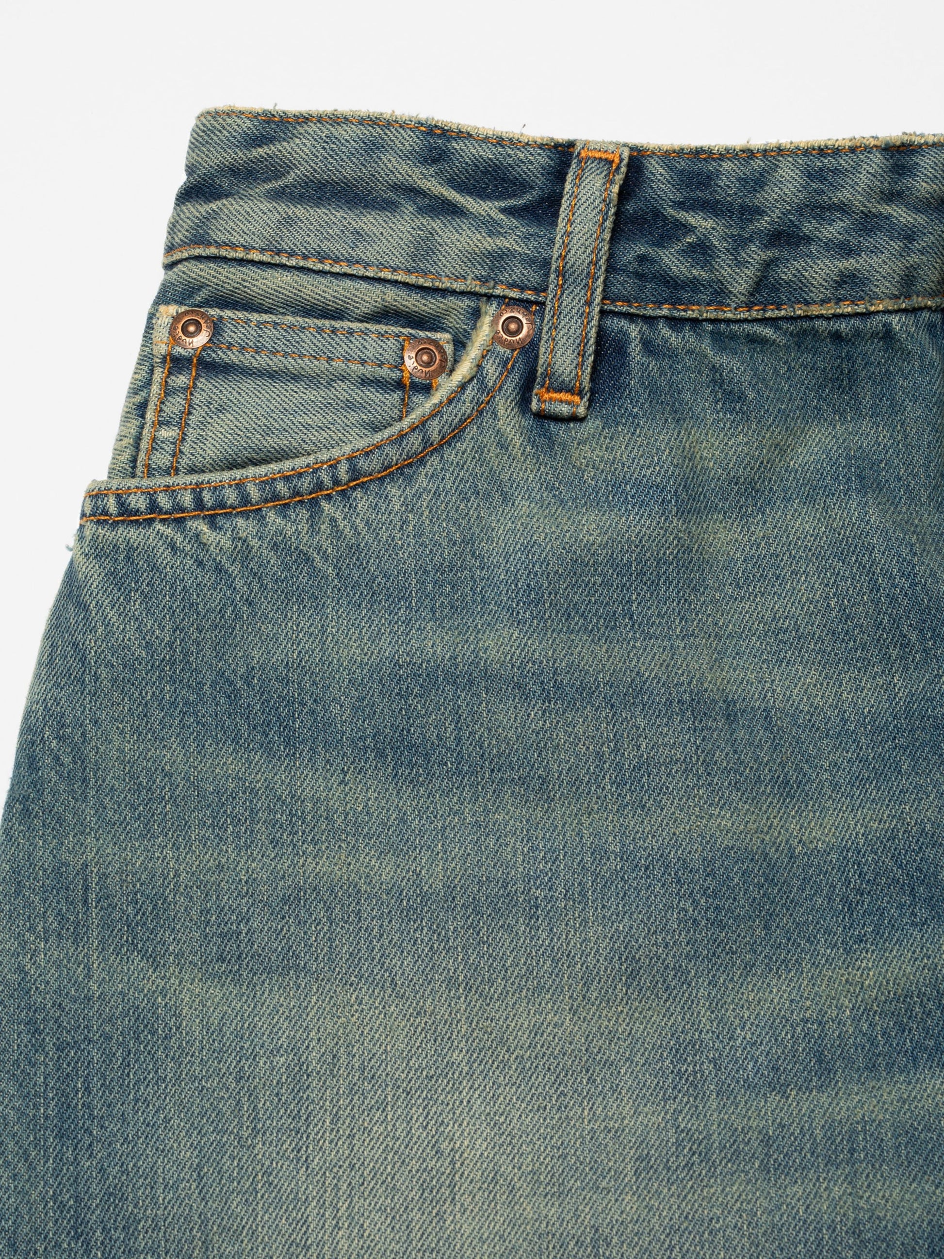 Nudie Jeans Wide Heidi — Golden Drift — view 5