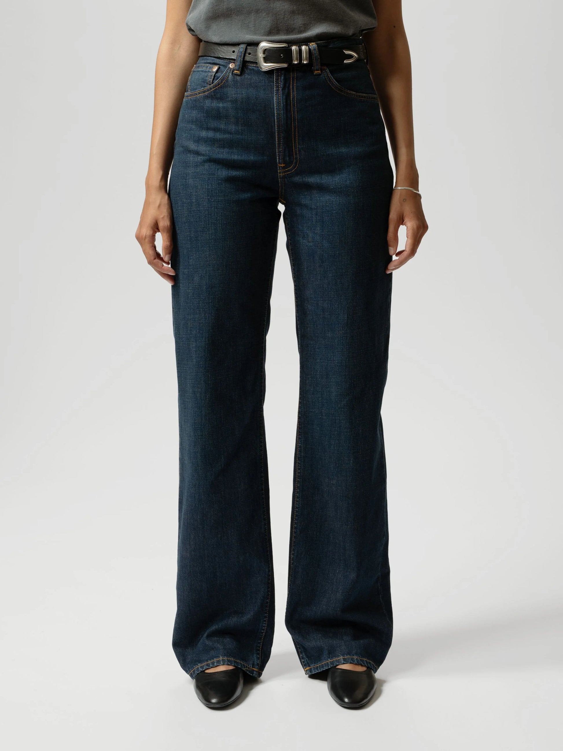 Nudie Jeans Clean Eileen — Warm Wave — view 5
