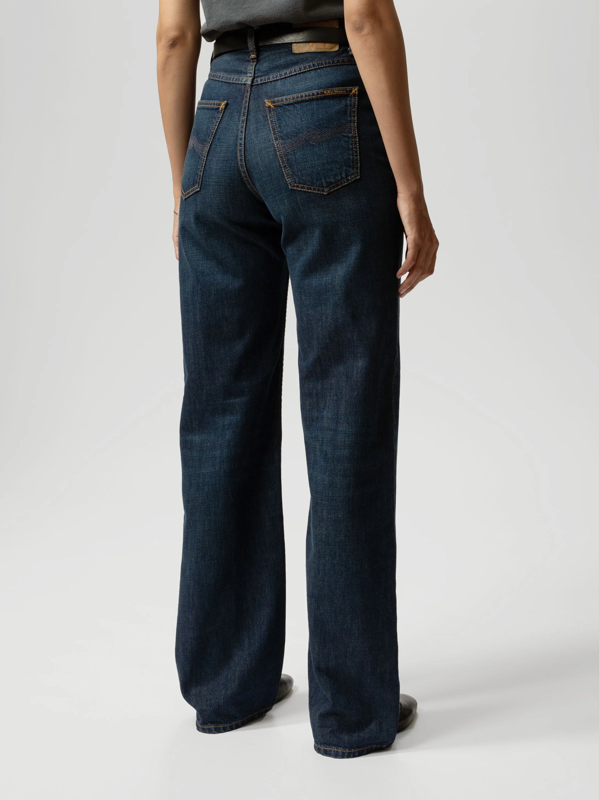 Nudie Jeans Clean Eileen — Warm Wave — view 4