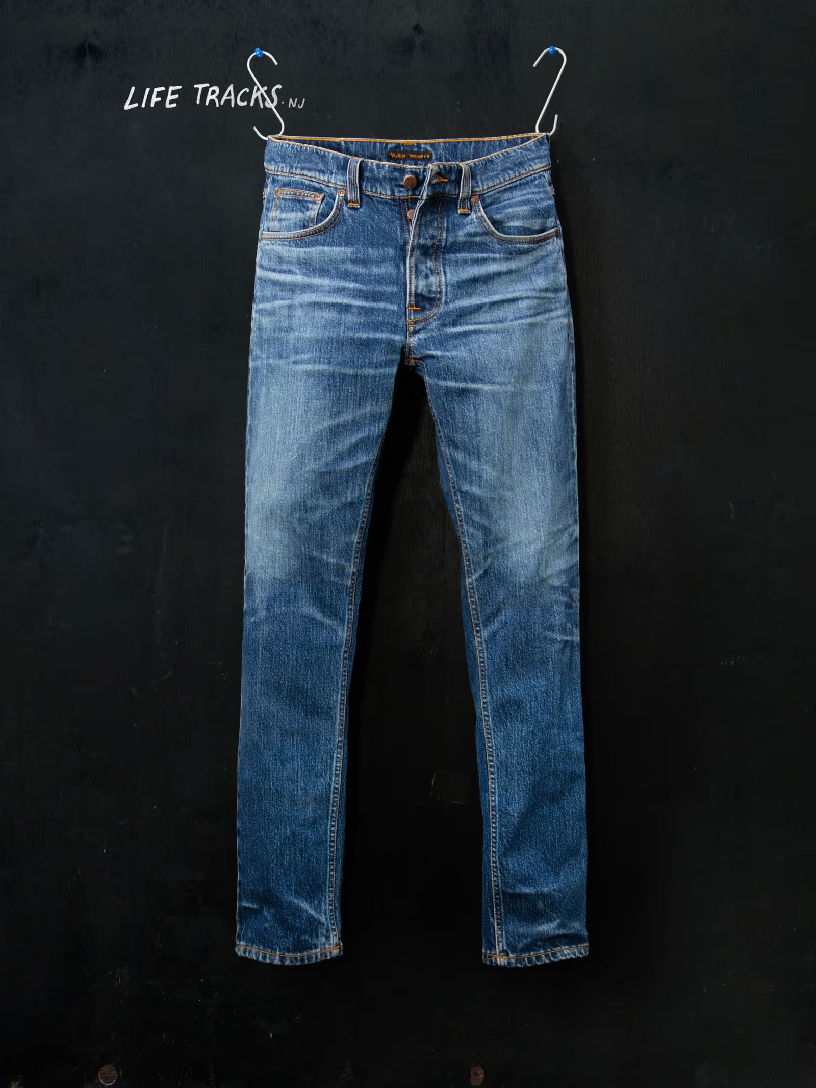 Nudie Jeans Solid Ollie — Life Tracks — front view