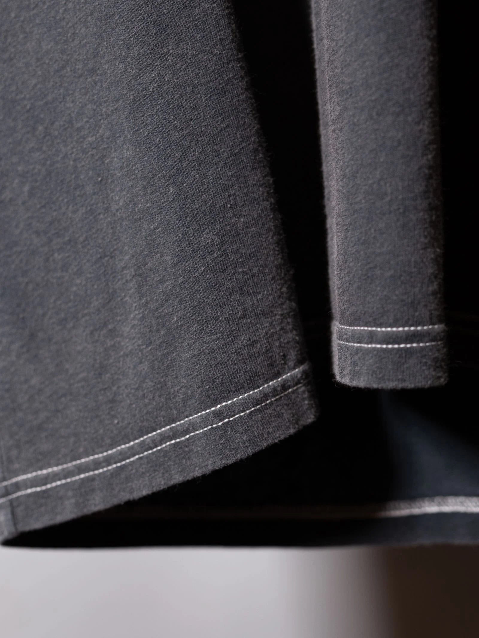 Koffe Scratched Tracks T-Shirt — Antracite — view 6
