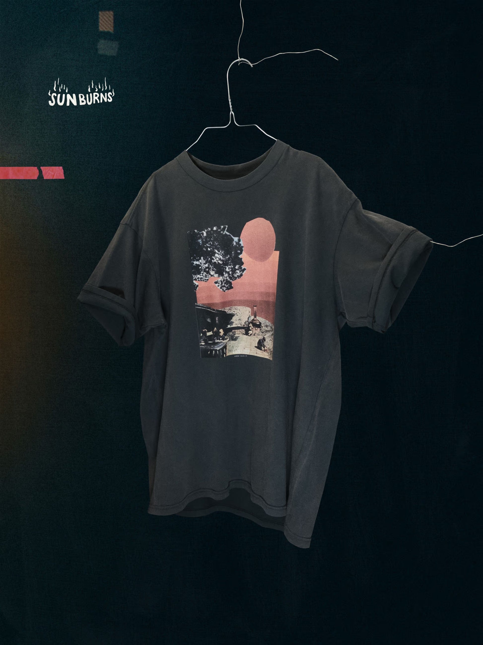 [Pre Order] Nudie Koffe Sunburns T-Shirt Antracite