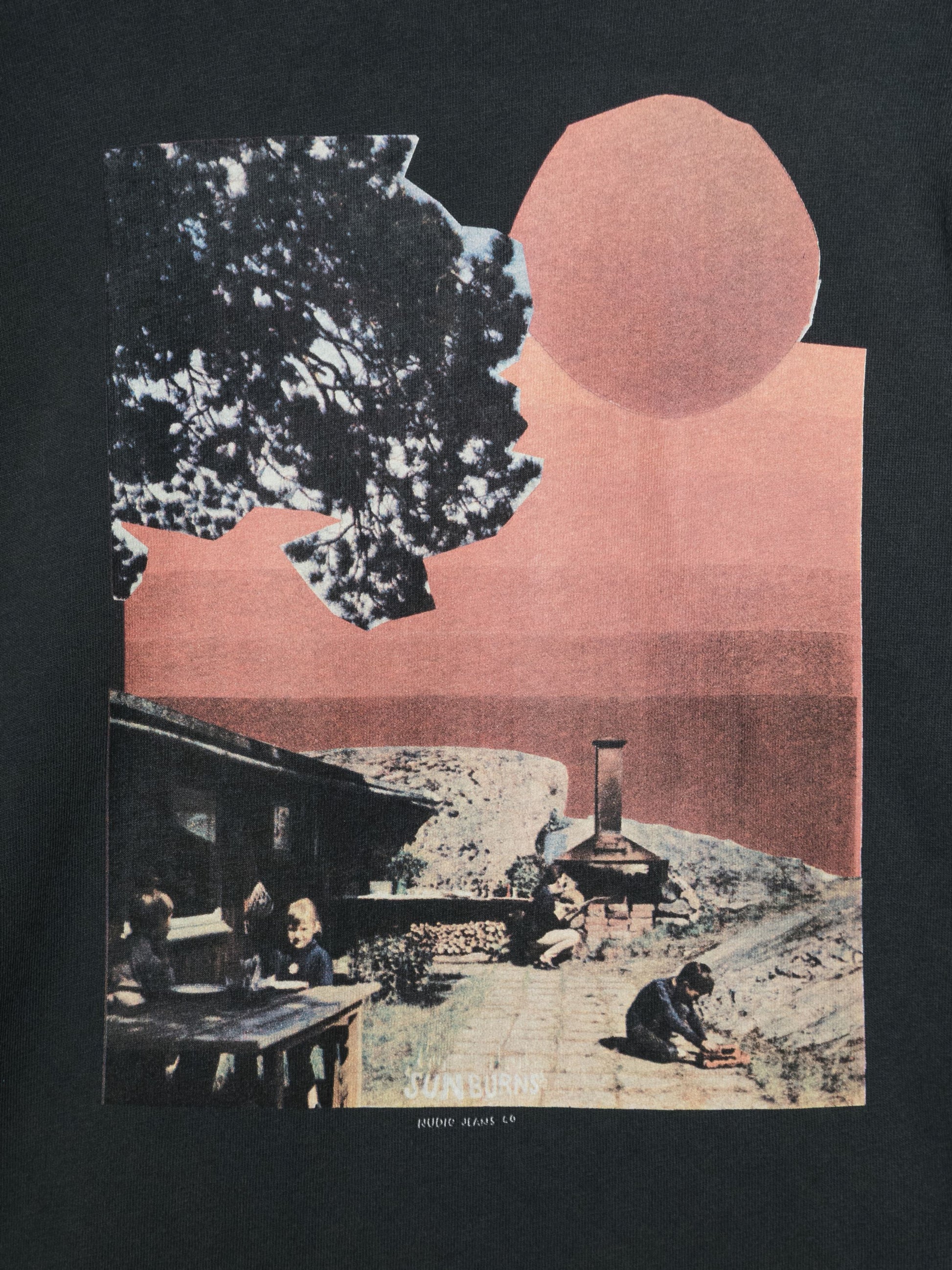 [Pre Order] Nudie Koffe Sunburns T-Shirt Antracite