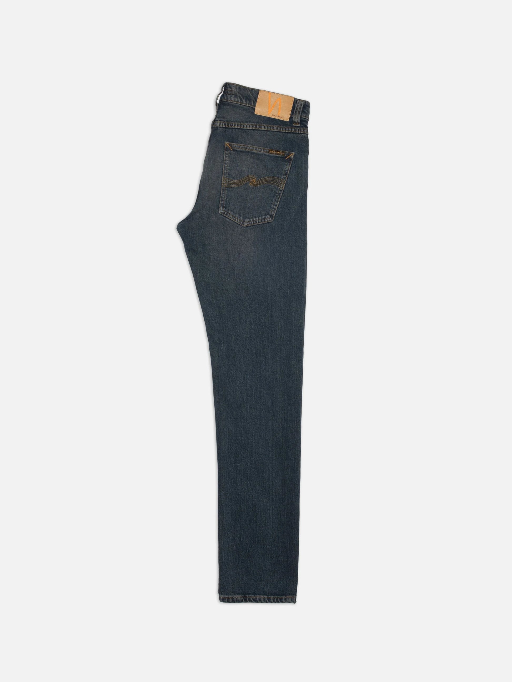 NUDIE JEANS LEAN DEAN - BLACKENED BLUE
