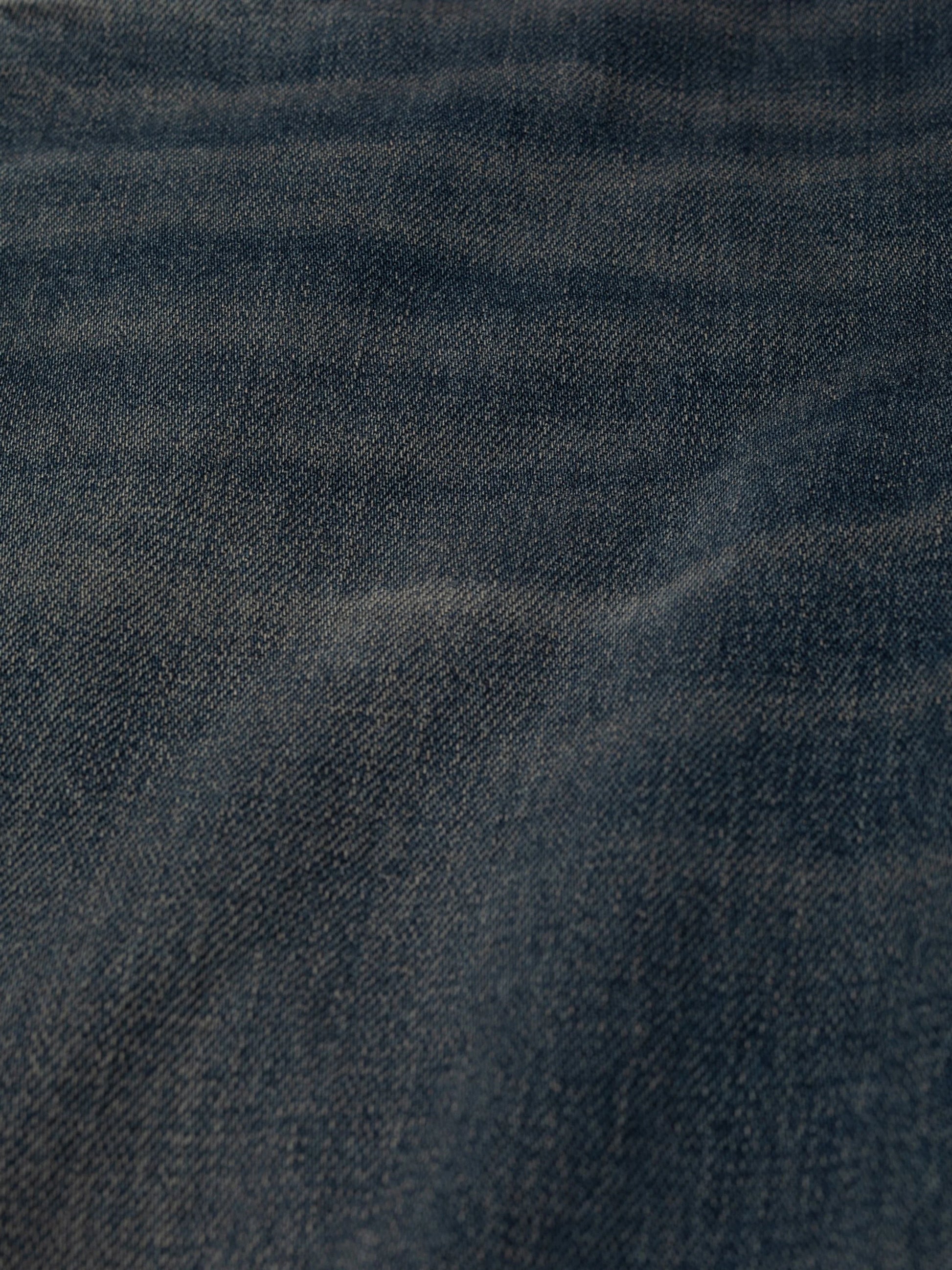 NUDIE JEANS LEAN DEAN - BLACKENED BLUE