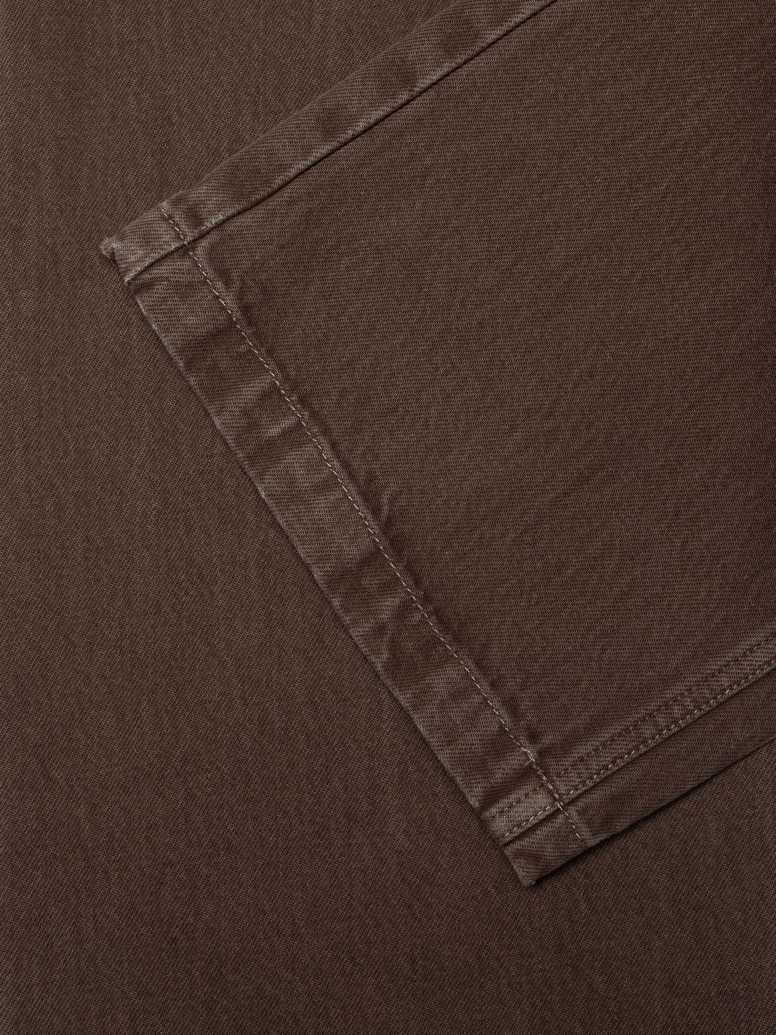 Nudie Jeans Asta Workwear Pants — Brown — view 5