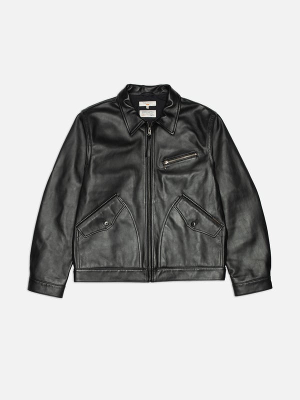 [PRE-ORDER] Blake Zip Jacket Leather Black