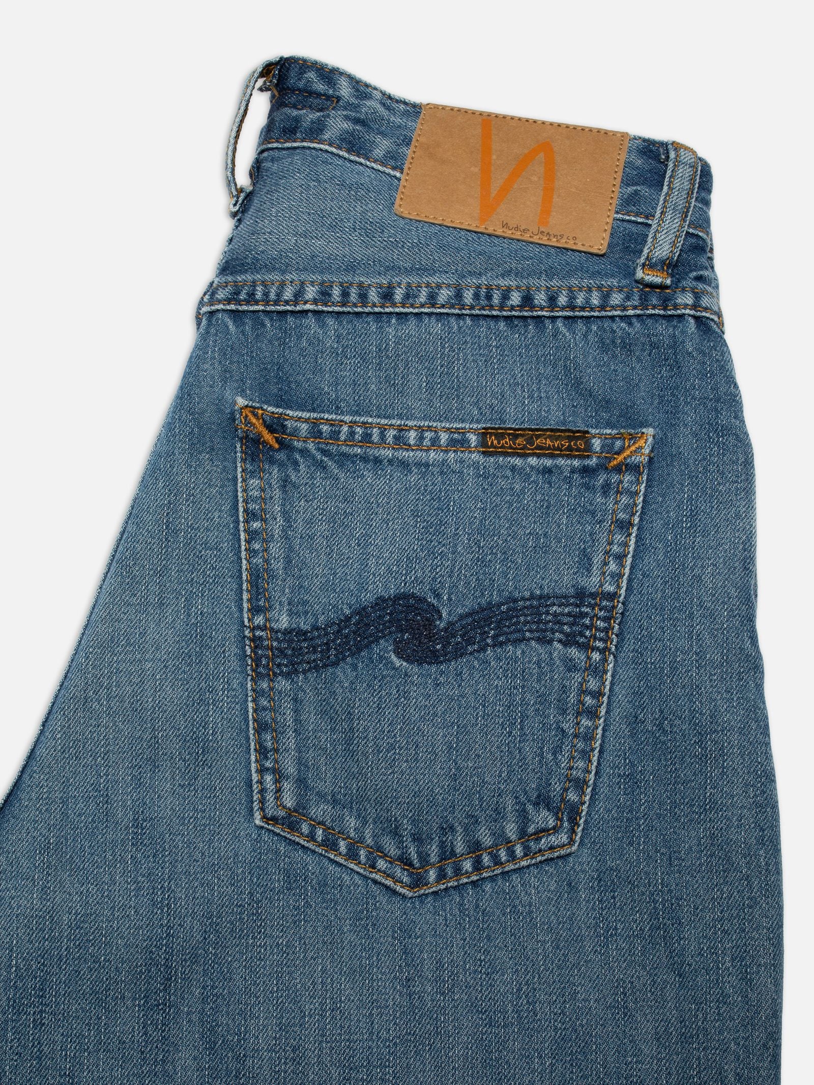 Nudie Jeans Clean Eileen — Clear Skies — view 3