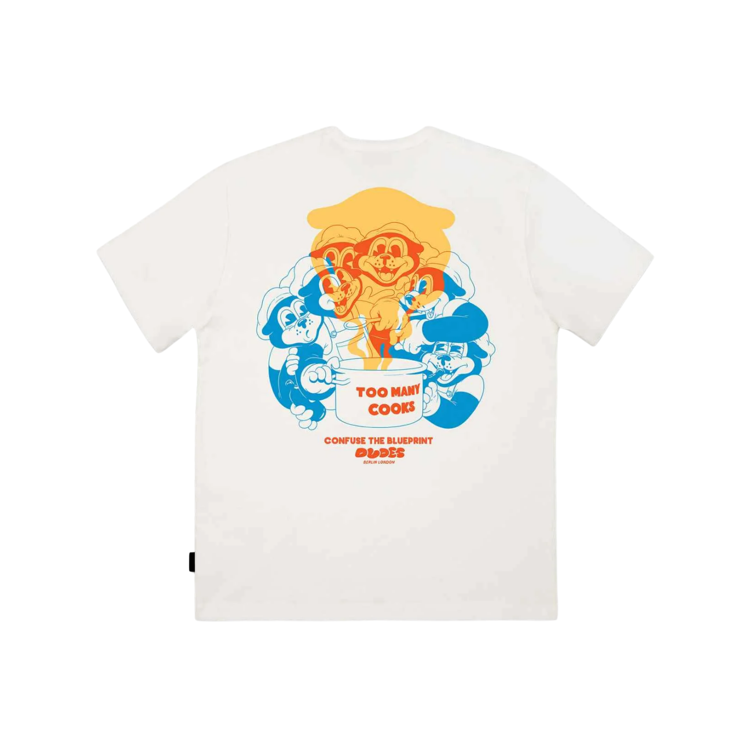 THE DUDES TOO MANY CLASSIC T-SHIRT - WHITE