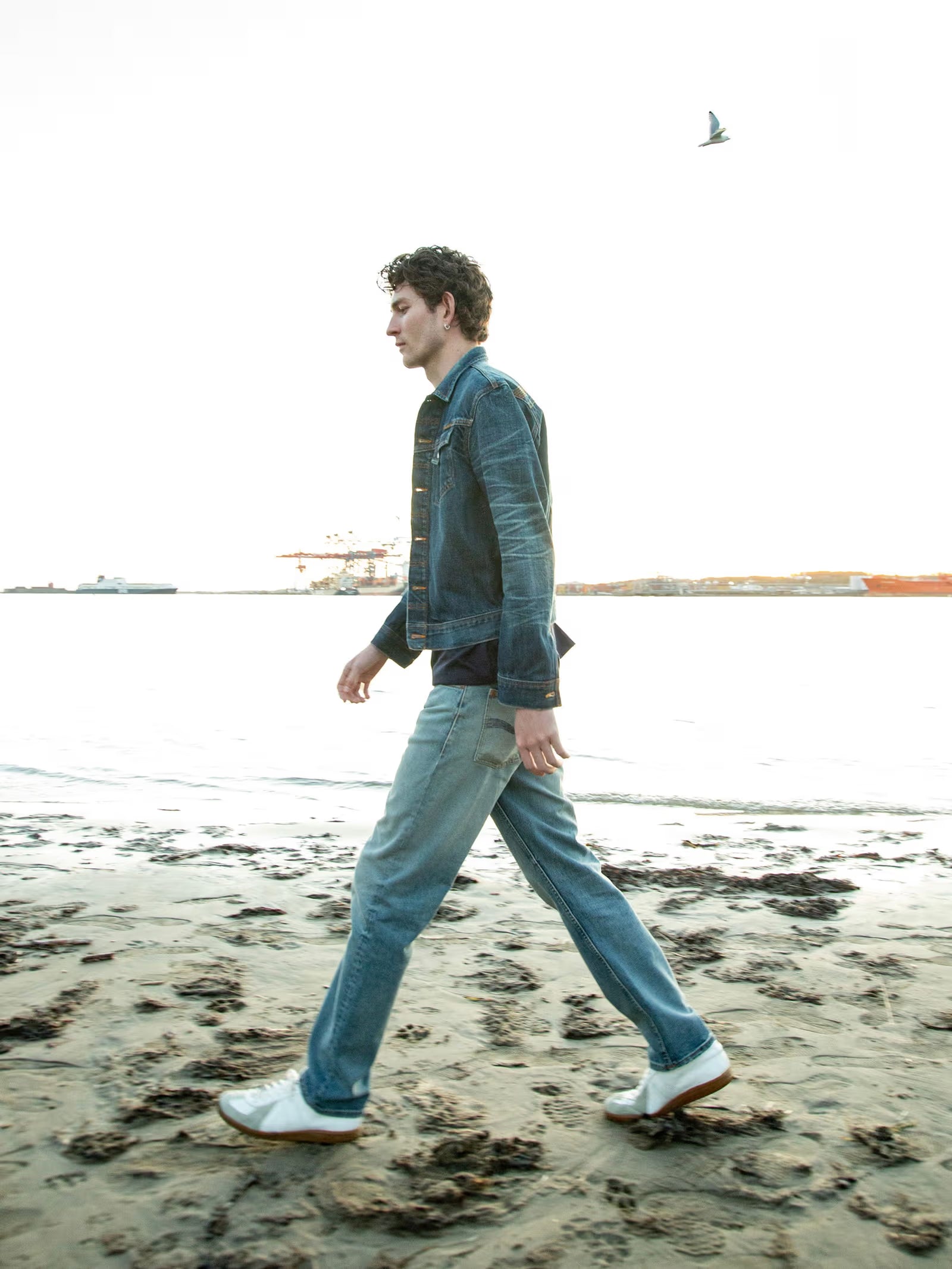 Nudie Jeans Rad Rufus — Mud Wash — front view