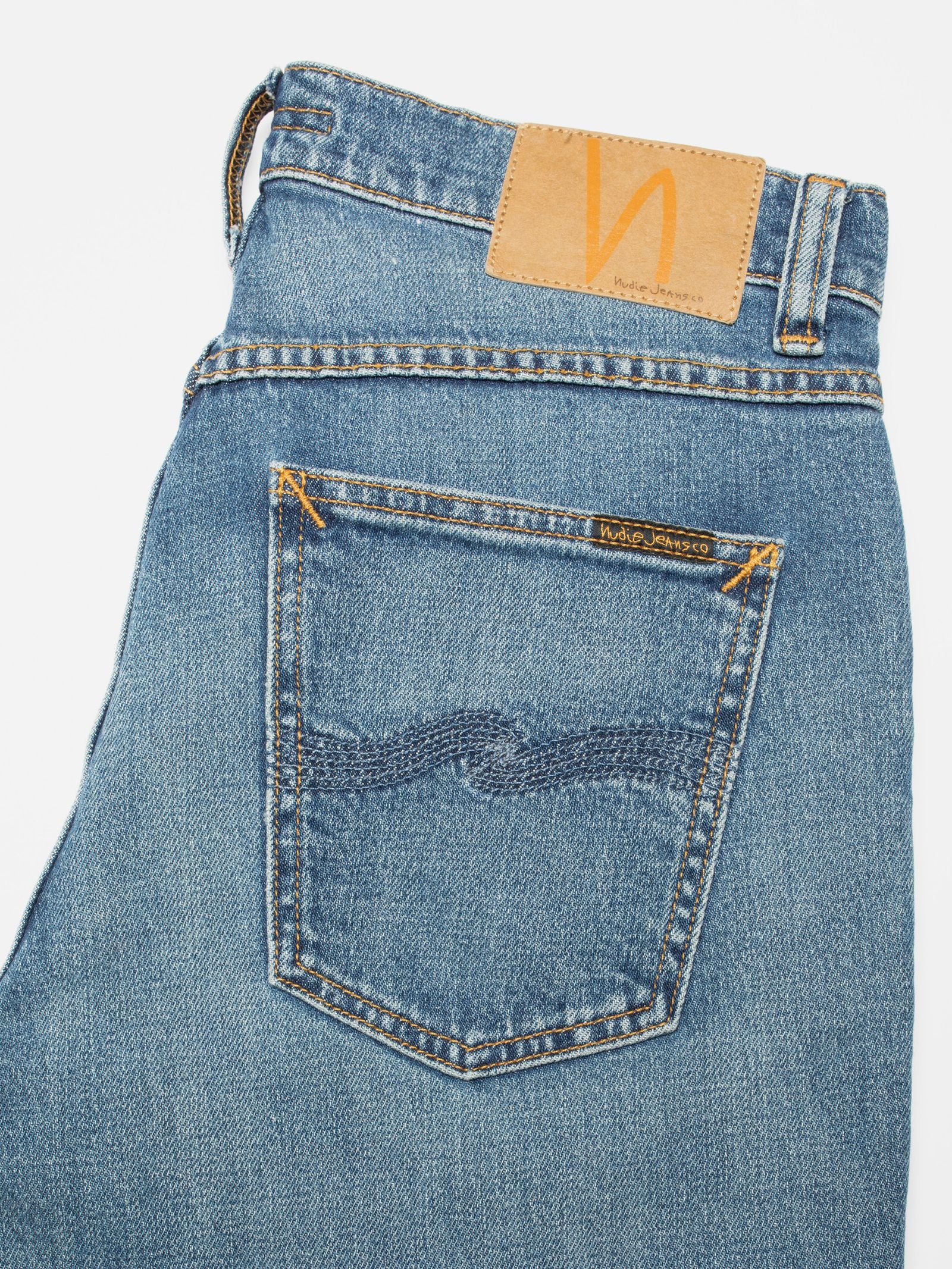 Nudie Jeans Solid Ollie — Blue Blur — view 3