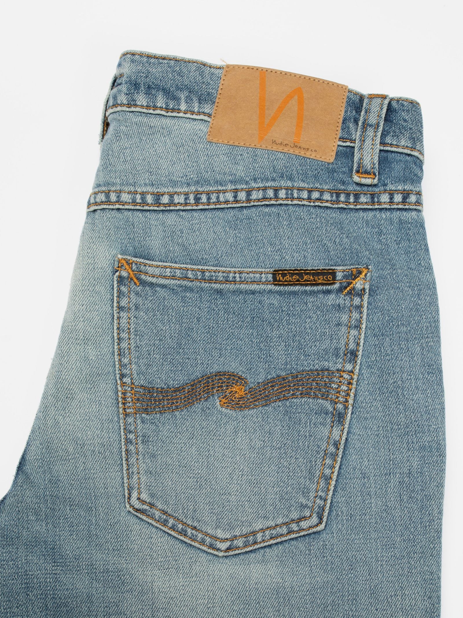 Nudie Jeans Solid Ollie — Salt Water — view 6