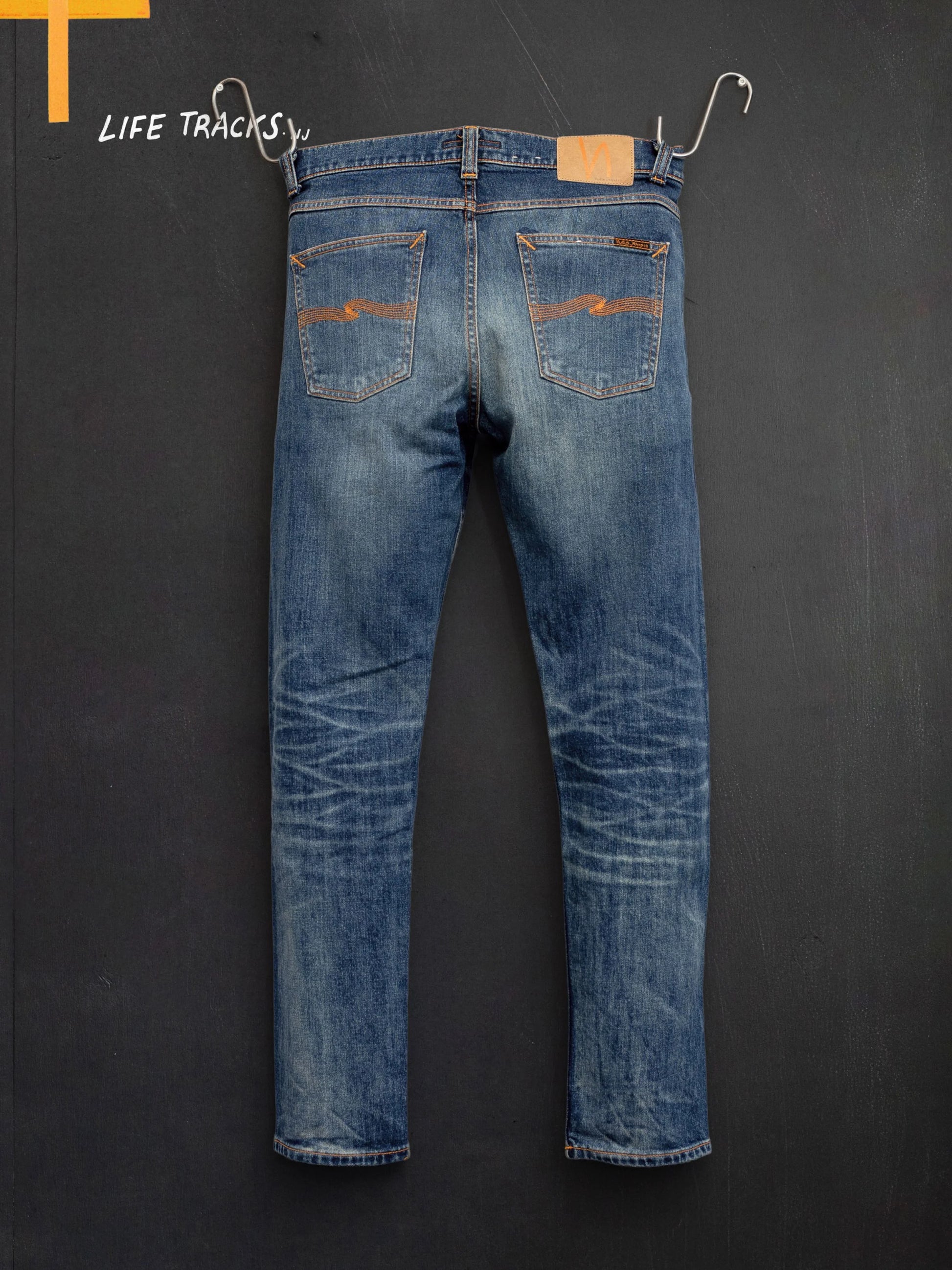 NUDIE JEANS LEAN DEAN - SALTY TRACKS