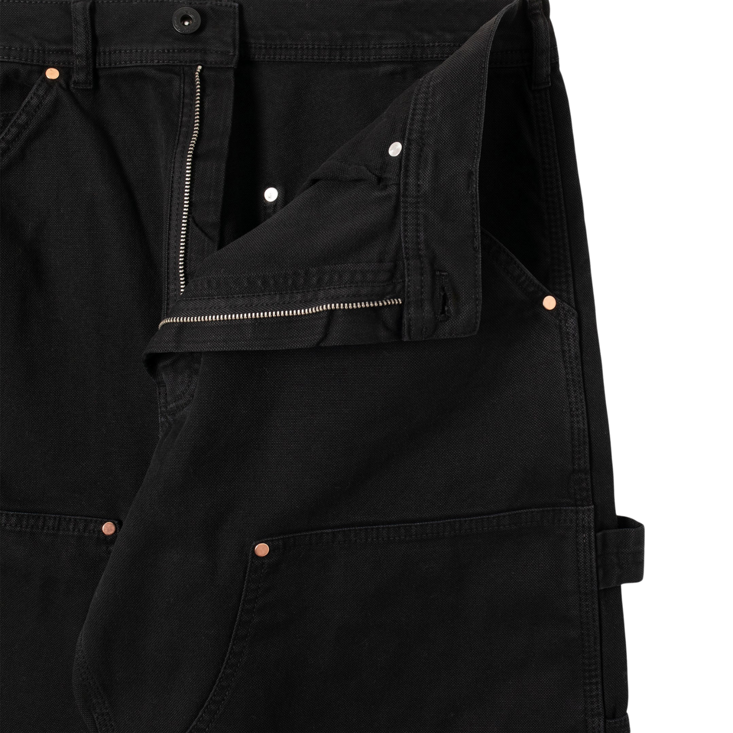 STAN RAY DOUBLE KNEE PANT - WASHED BLACK DUCK