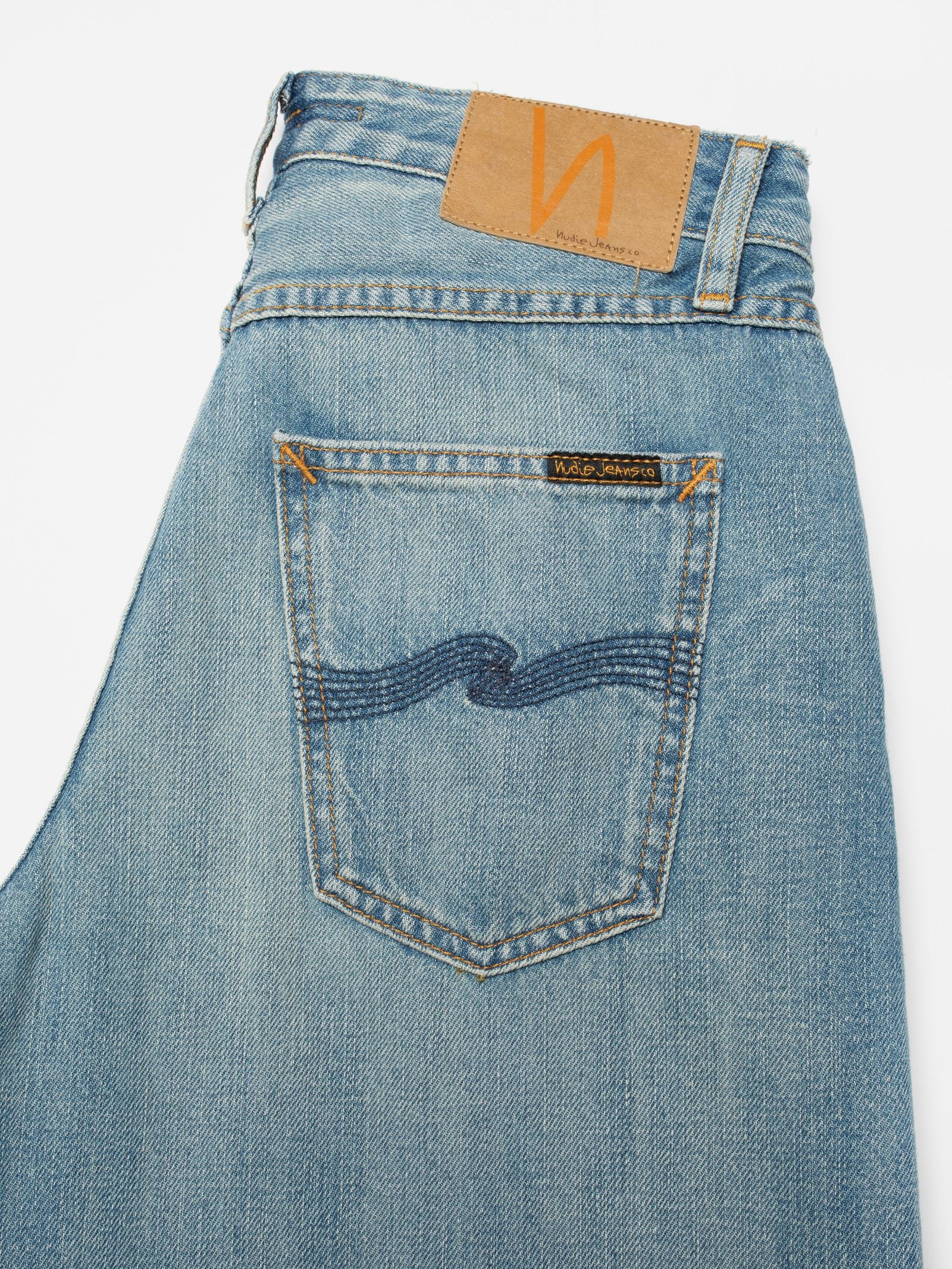 Nudie Jeans Sonic Sue — Blue Wave — view 4