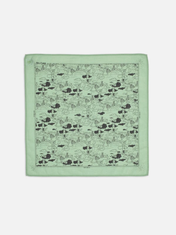 [PRE-ORDER] Ingrid Bandana Drift Away Turquoise