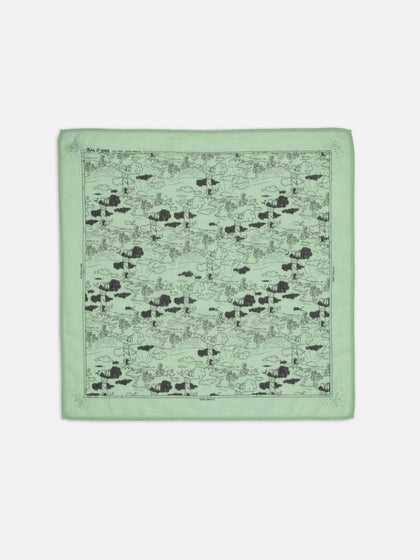 [PRE-ORDER] Ingrid Bandana Drift Away Turquoise