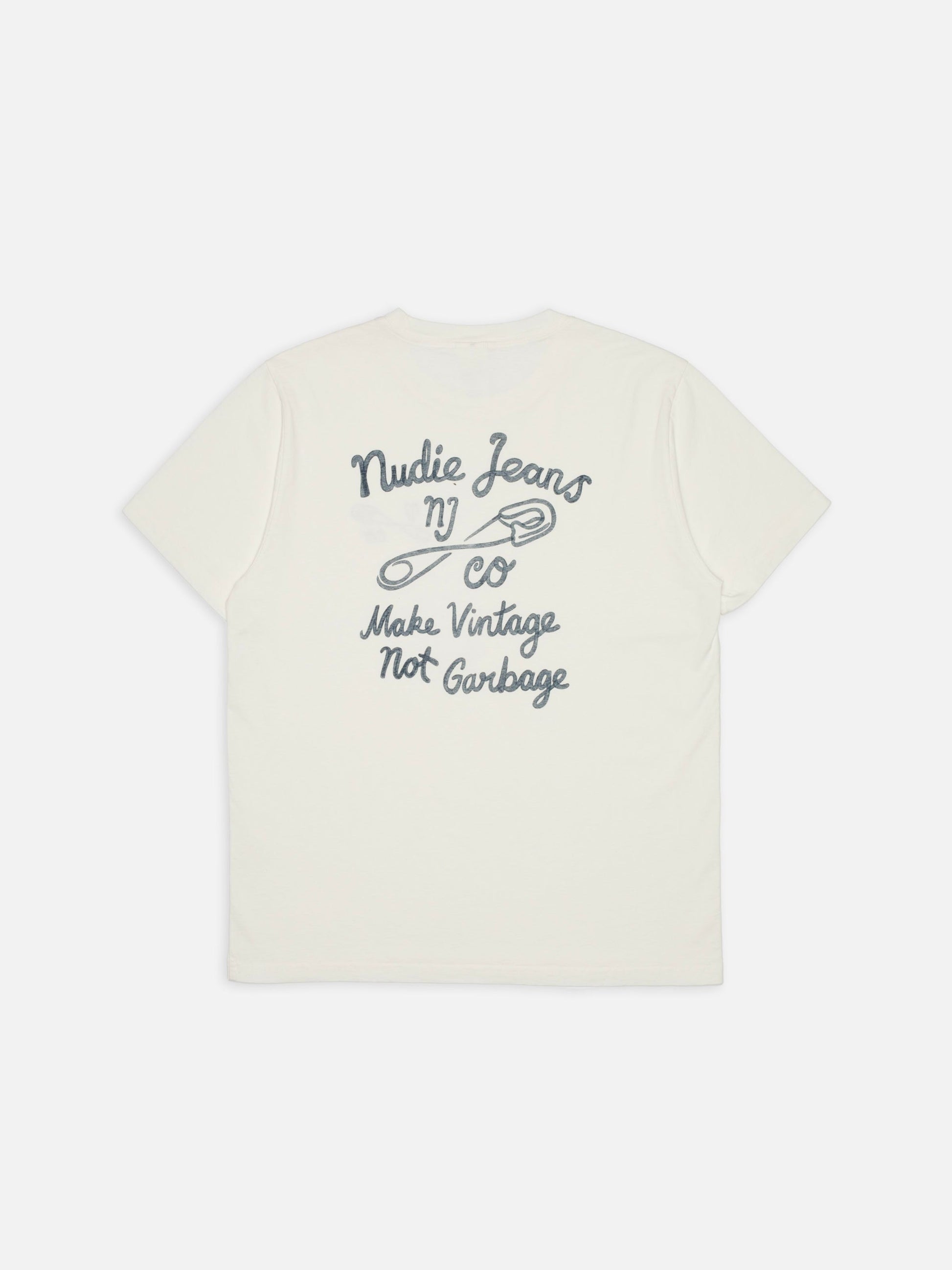 [PRE-ORDER] Roy T-Shirt NJCO Pin Chalk White