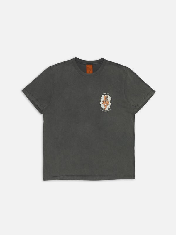 [PRE-ORDER] Roy T-Shirt Easy Cloud Antracite