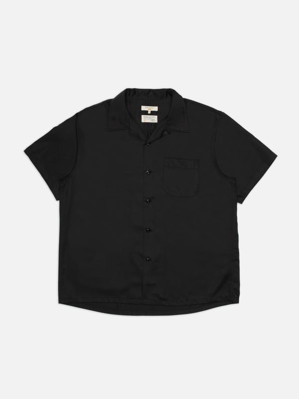 [PRE-ORDER] Arthur Bowling Shirt Saftey Pi Black