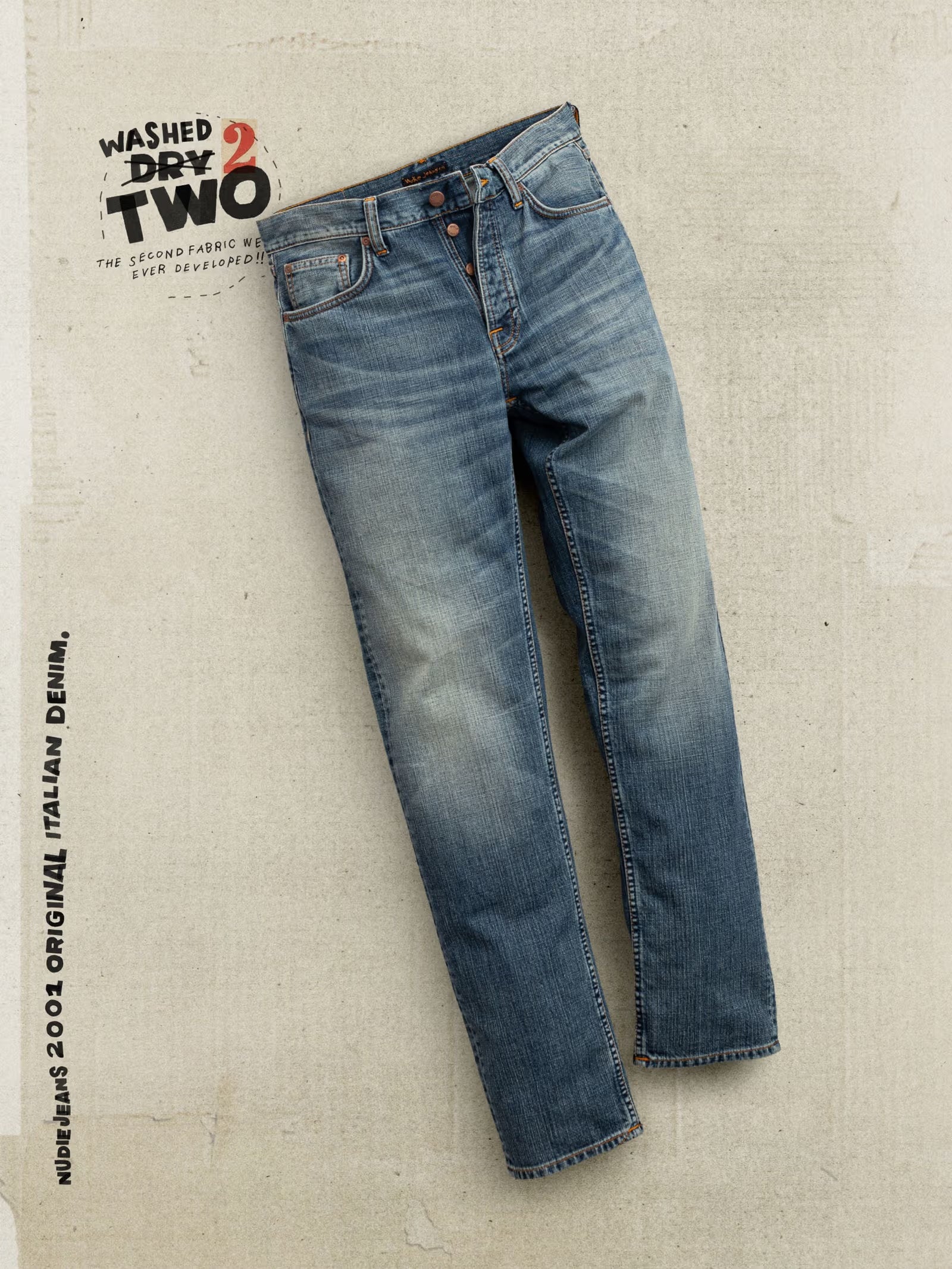 NUDIE JEANS RAD RUFUS - ECHOED GOLD