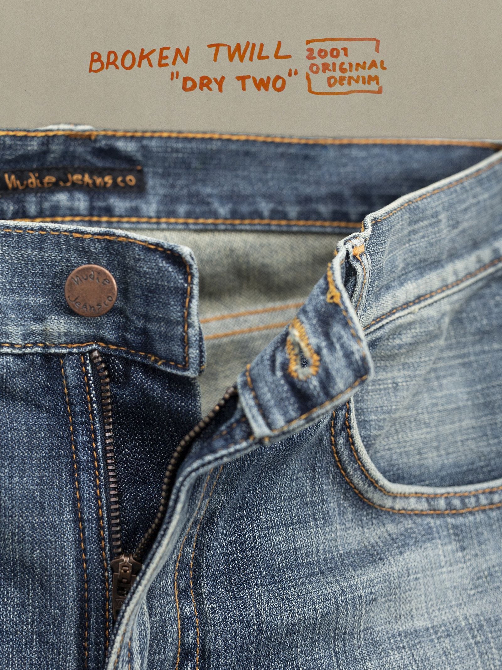 NUDIE JEANS GRITTY JACKSON - TIDAL WAVES