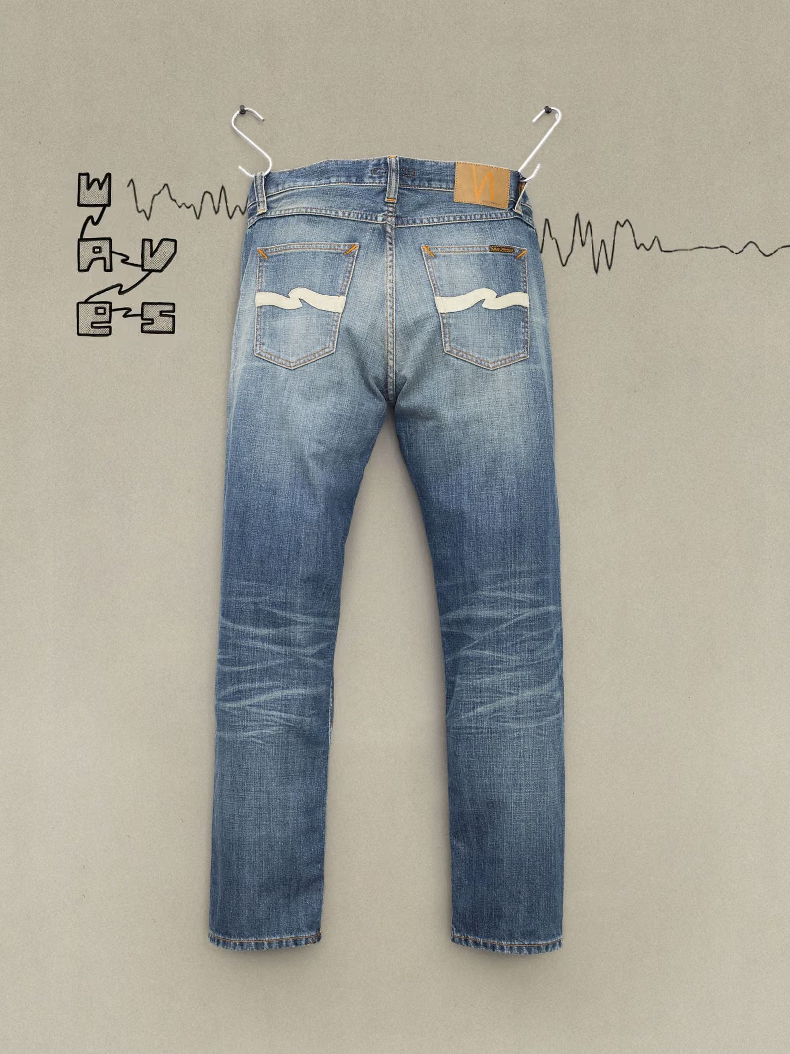 NUDIE JEANS GRITTY JACKSON - TIDAL WAVES