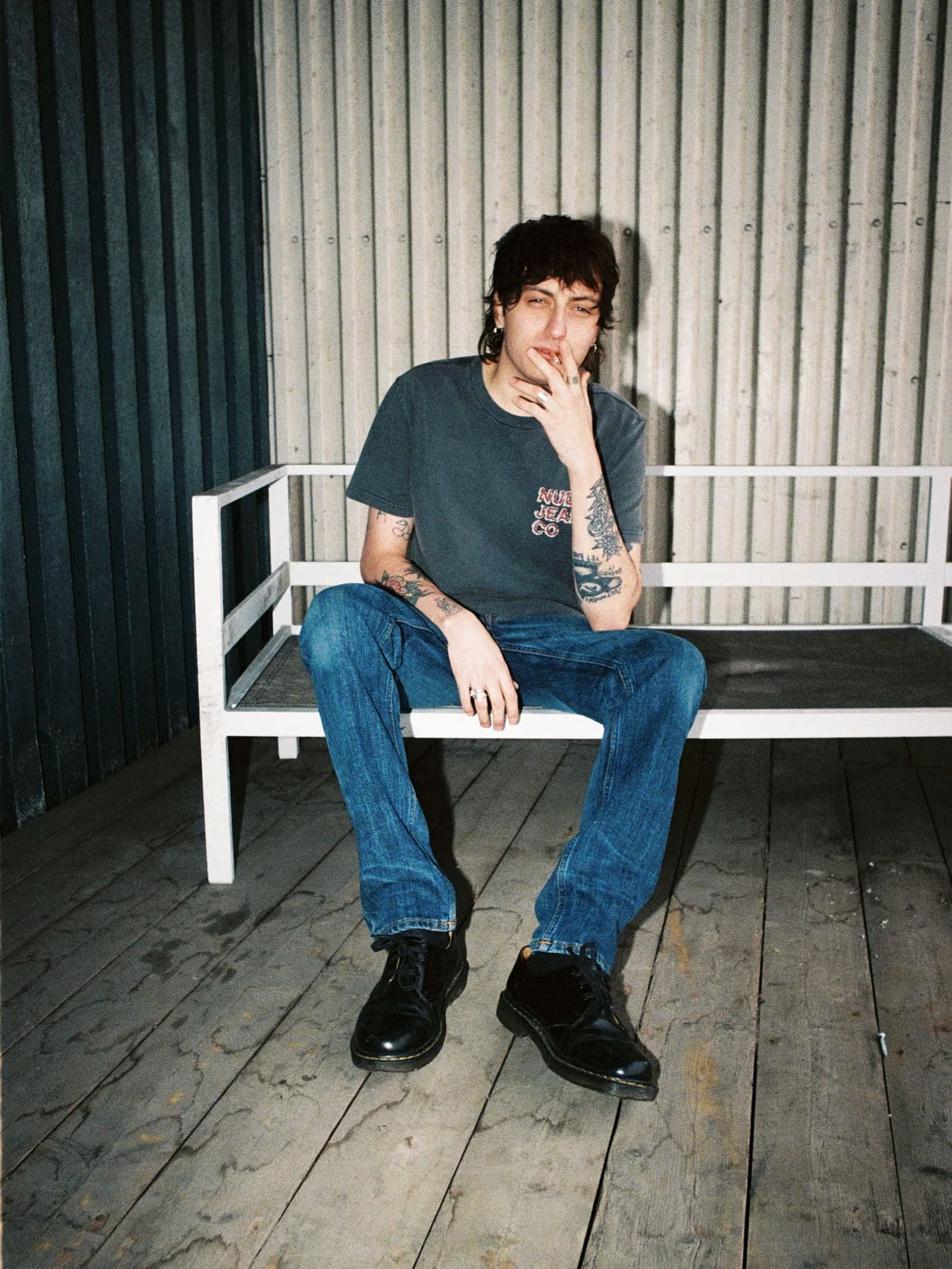 NUDIE JEANS LEAN DEAN - ECHO TRACKS