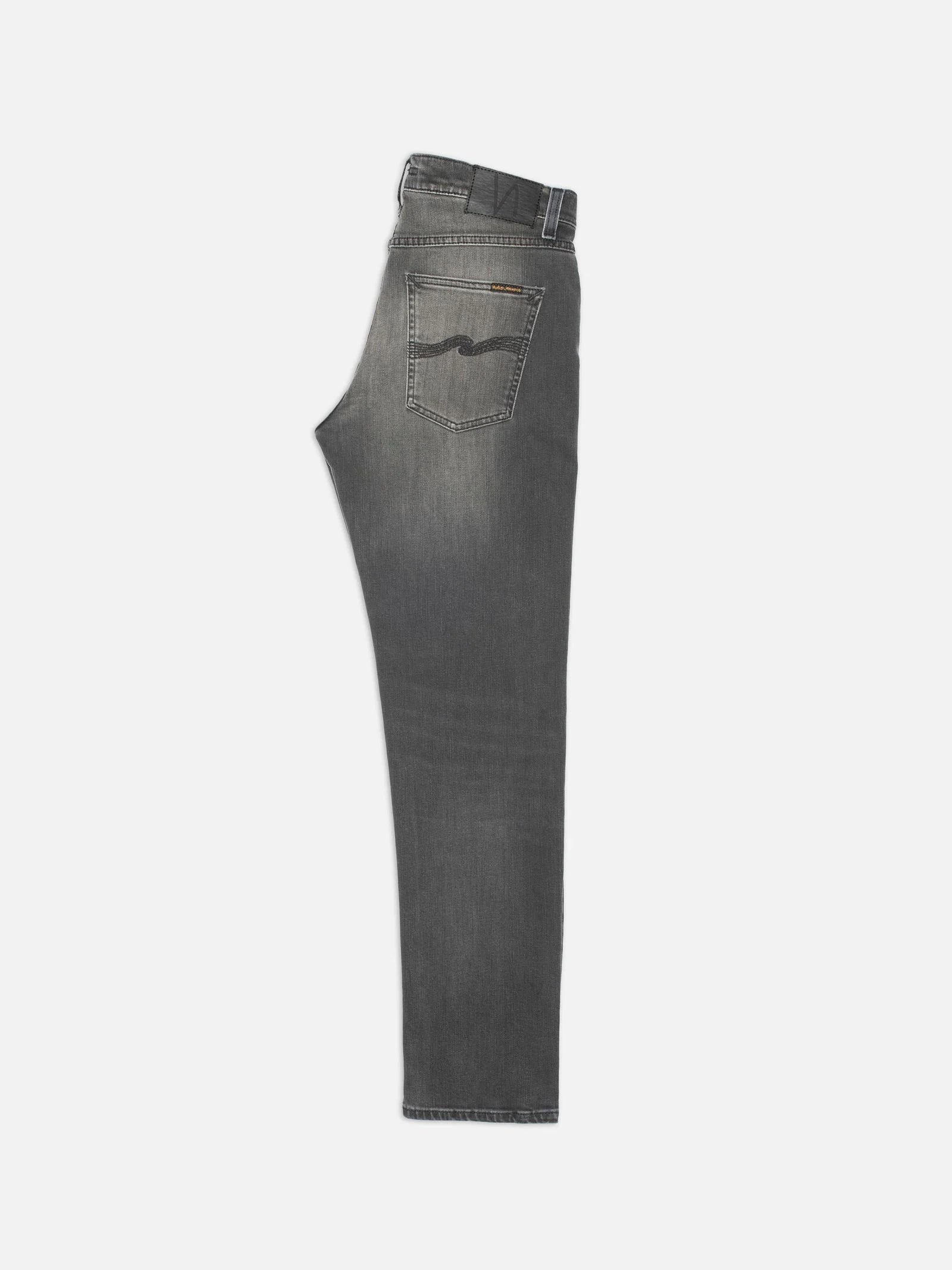NUDIE JEANS SOLID OLLIE - BLACK MIST