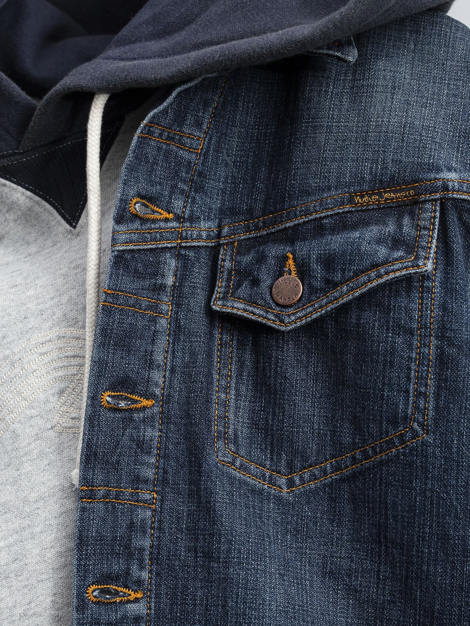 NUDIE JEANS CONNY DENIM JACKET - BIG WAVE