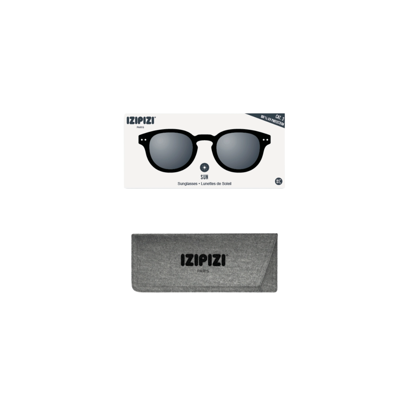 IZIPIZI SUN C BLACK - BLACK