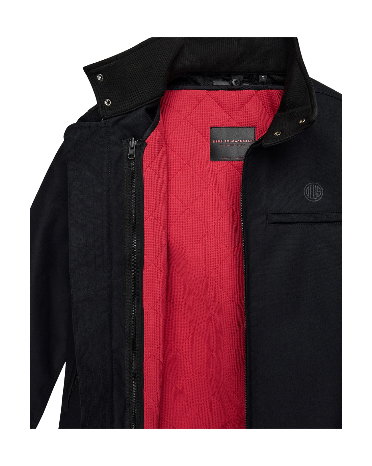Deus Ex Machina Carapace Shell Jacket — Black — view 9