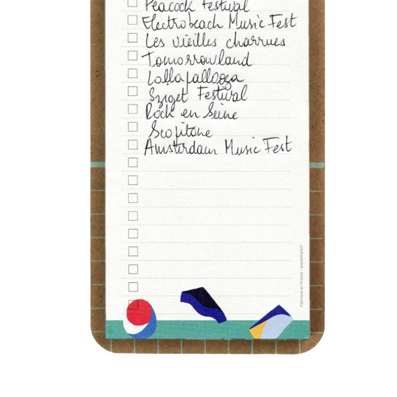 PAPIER TIGRE  BALLPOINT PEN - PINE TREE/LIGHT GREEN