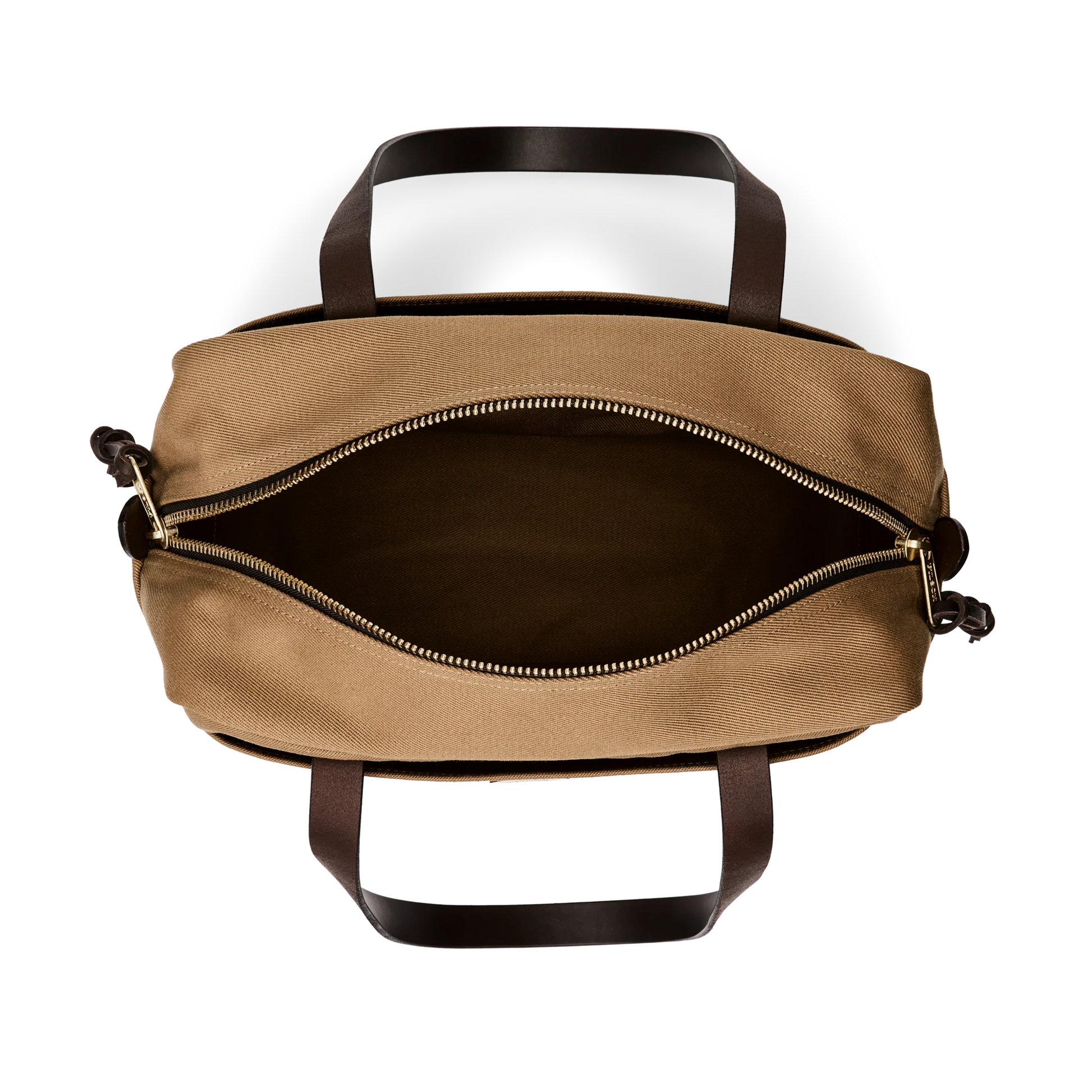 Filson Rugged Twill Zipper Tote Bag — Tan — view 6