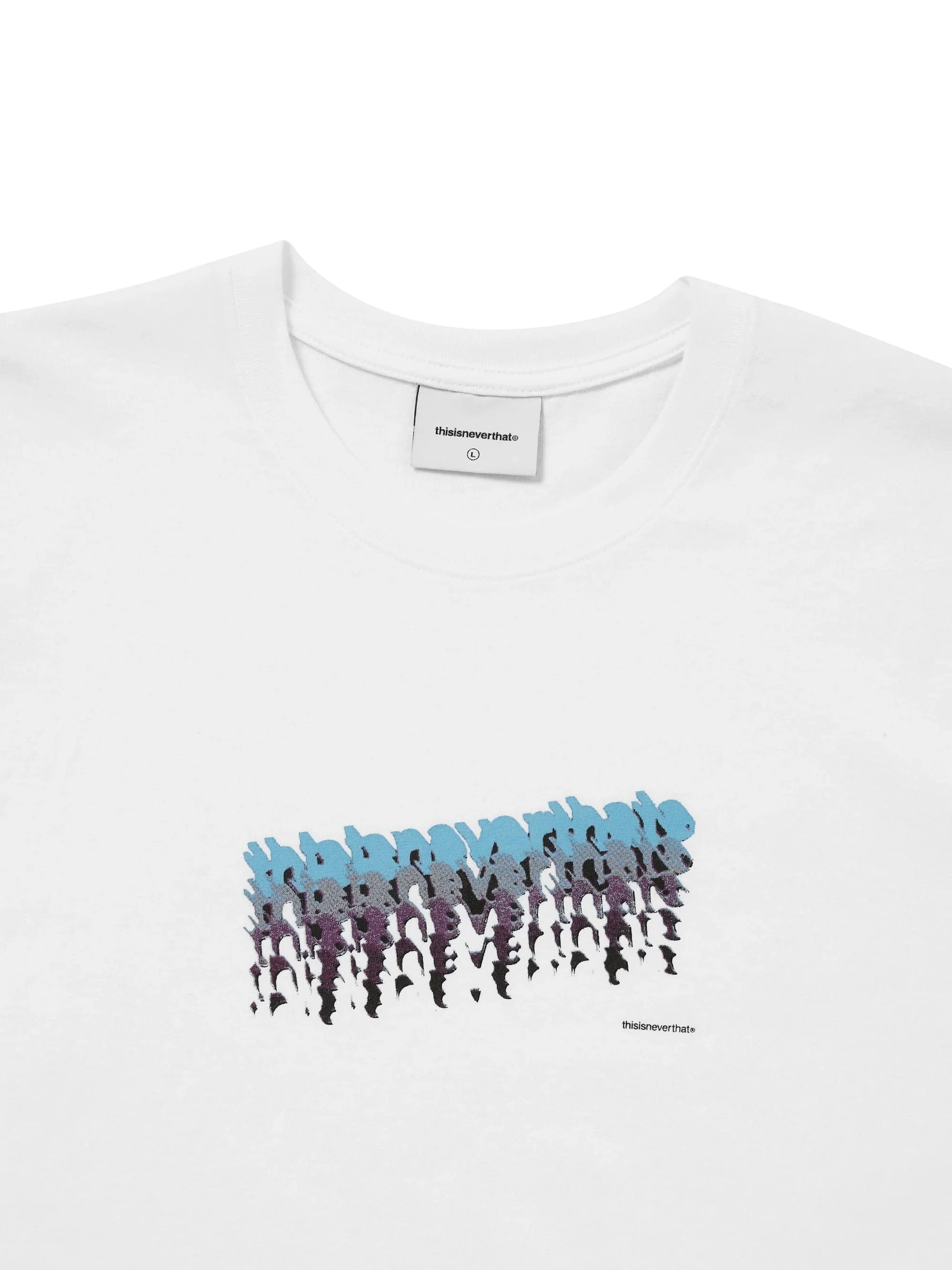 THISISNEVERTHAT AMBIGUOUS LOGO TEE - WHITE