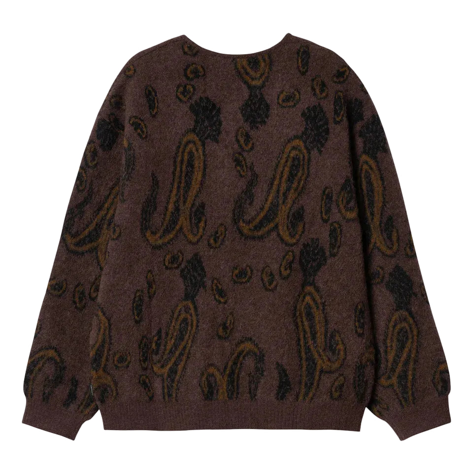 CARHARTT WIP MEDFORD CARDIGAN - PAISLEY JACQUARD/BUCKEYE