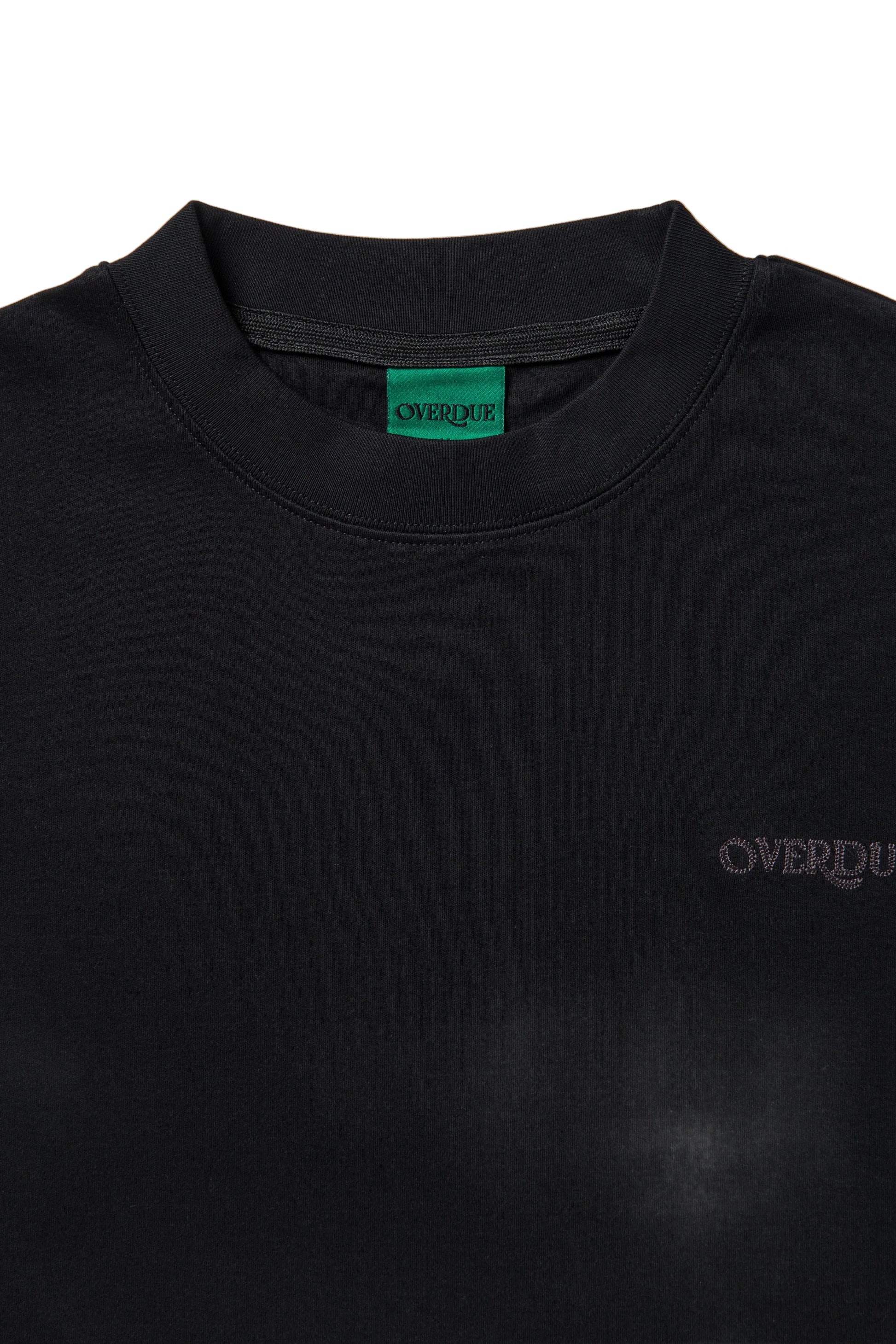 OVERDUE OVERSIZED T SHIRT CECILIA - BLACK