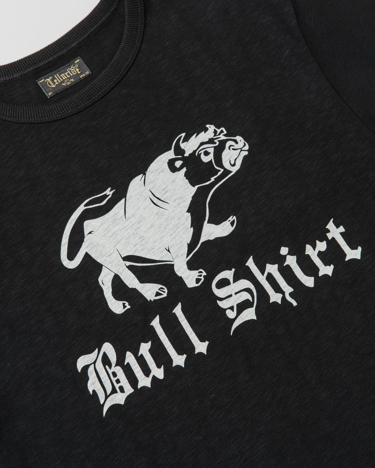 TELLURIDE RINGER TEE POSTCARD - WHITE/BLACK