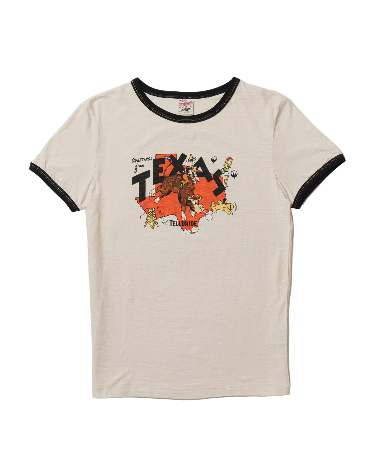 TELLURIDE BULL SHIRT TEE - BLACK