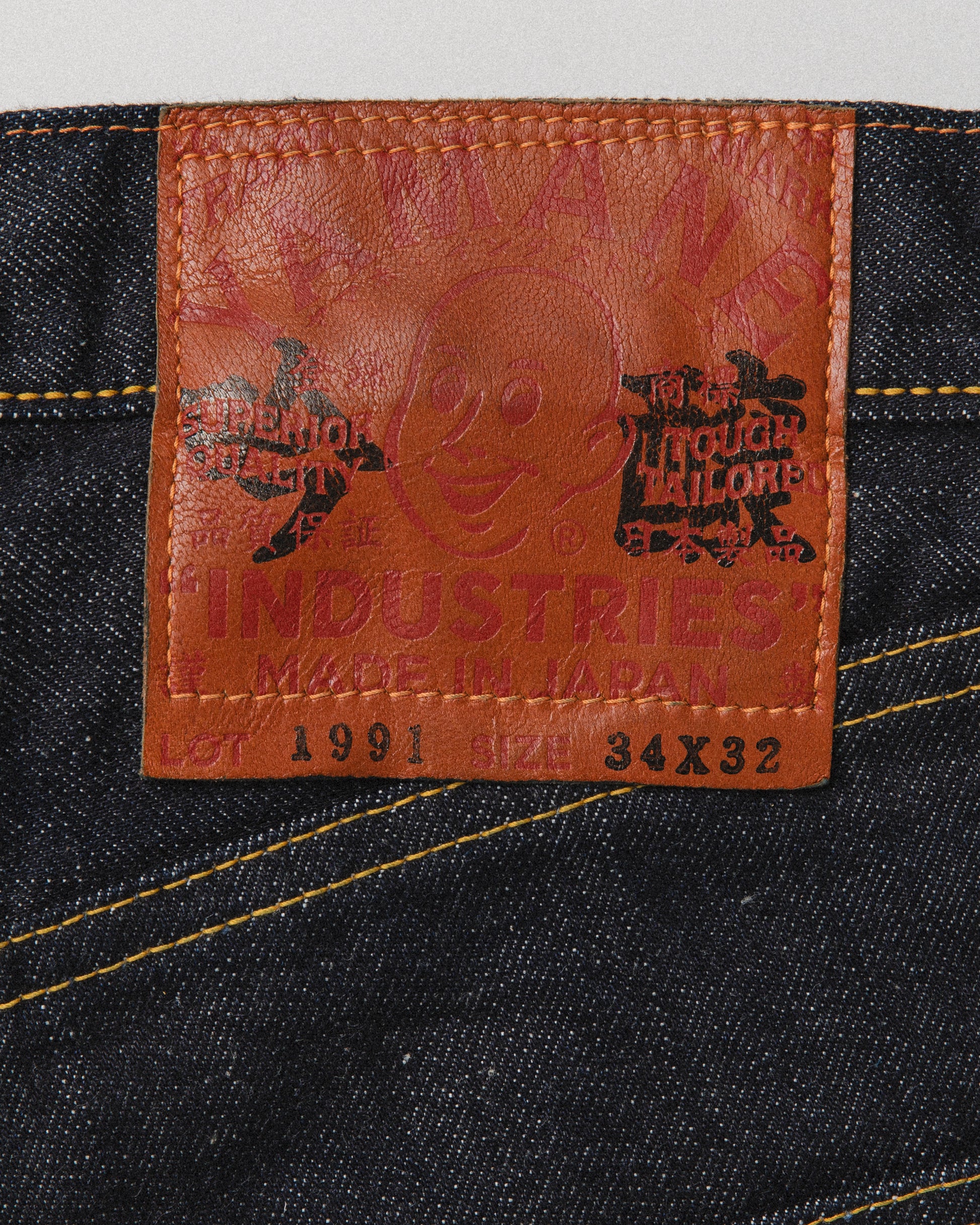 YAMANE LOT.1991 GINJYO CLASSIC STRAIGHT (W&P2) - DENIM