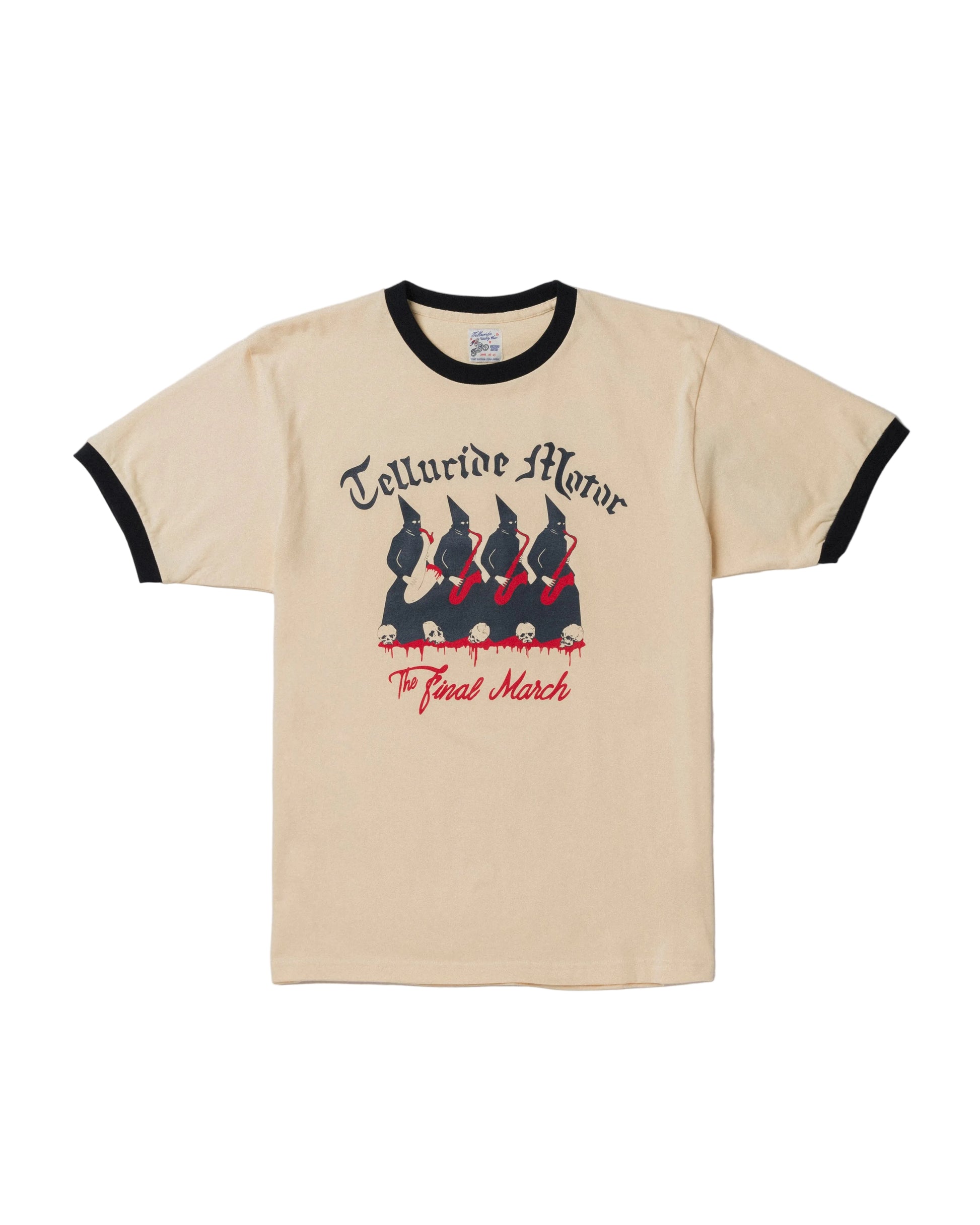 TELLURIDE RINGER TEE FINAL MARCH - BONE