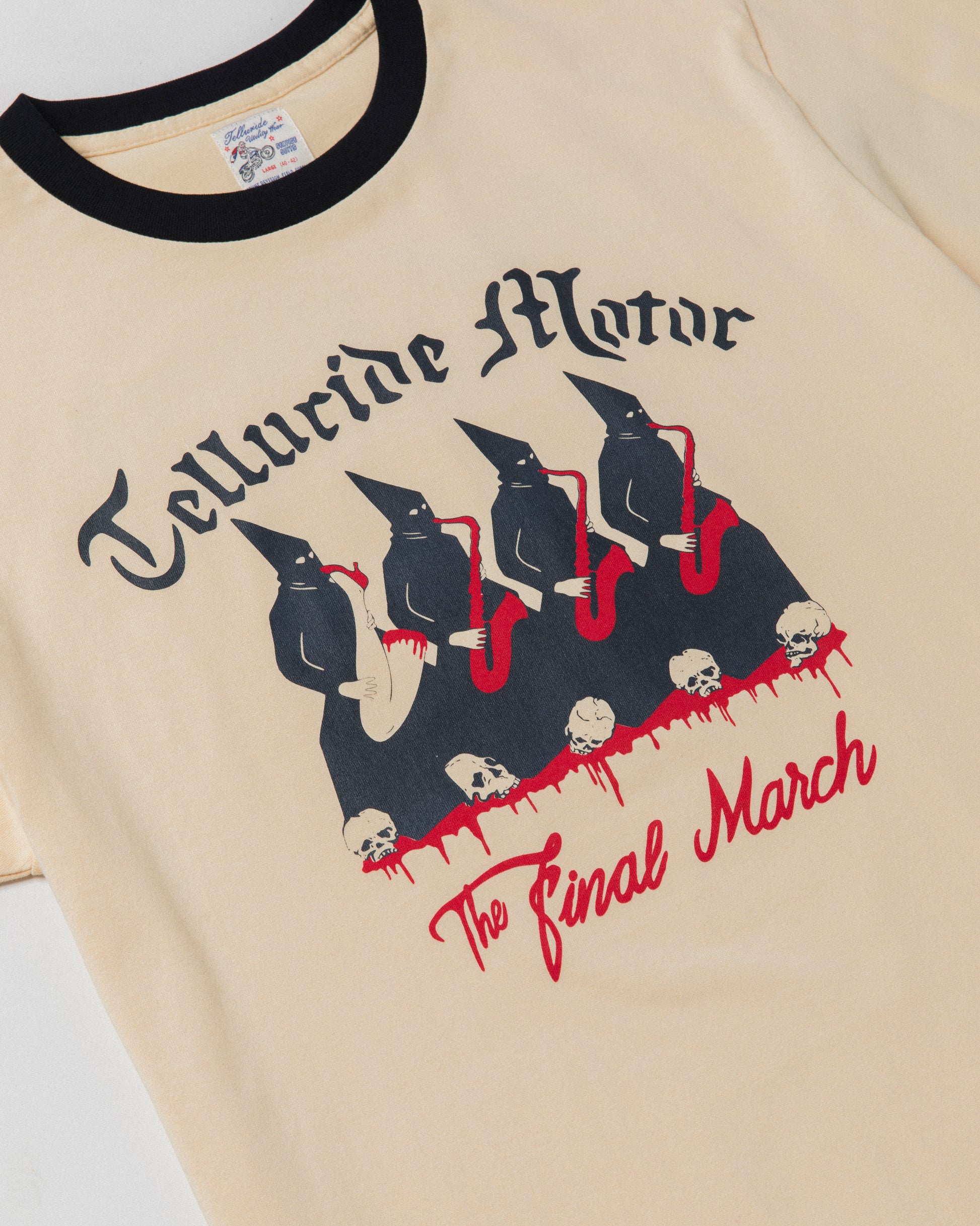 TELLURIDE RINGER TEE FINAL MARCH - BONE
